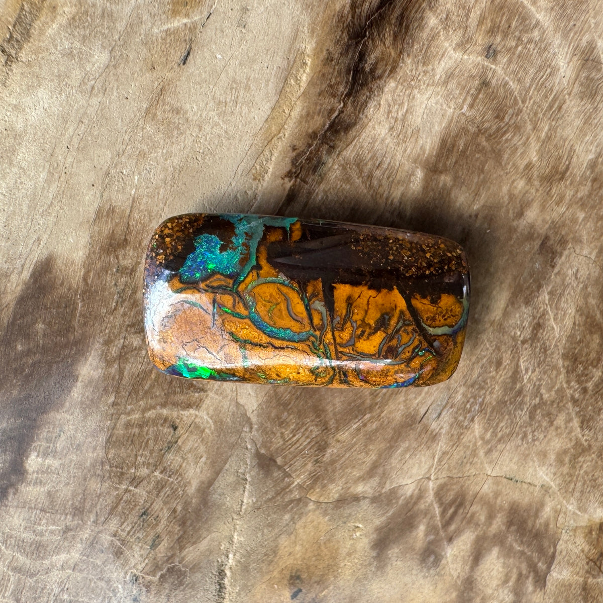 8.3ct Queensland Boulder Opal | Solid Australian Opal | Hand-Cut