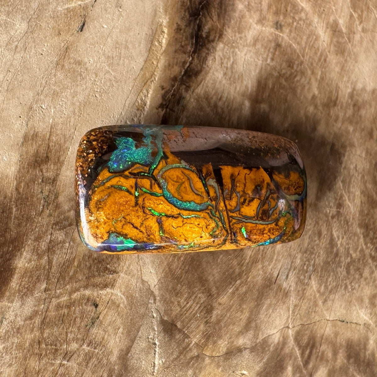 8.3ct Queensland Boulder Opal | Solid Australian Opal | Hand-Cut