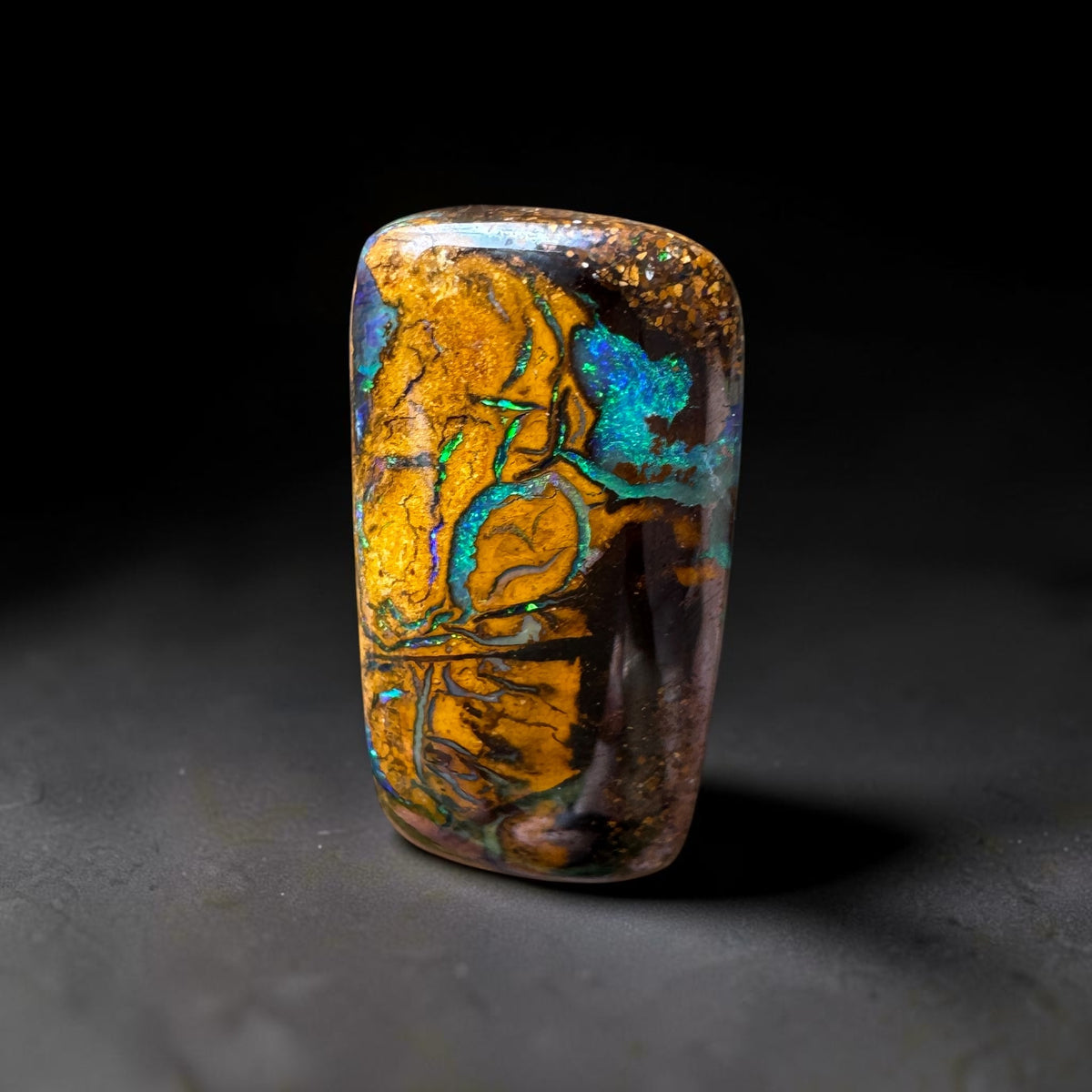 8.3ct Queensland Boulder Opal | Solid Australian Opal | Hand-Cut