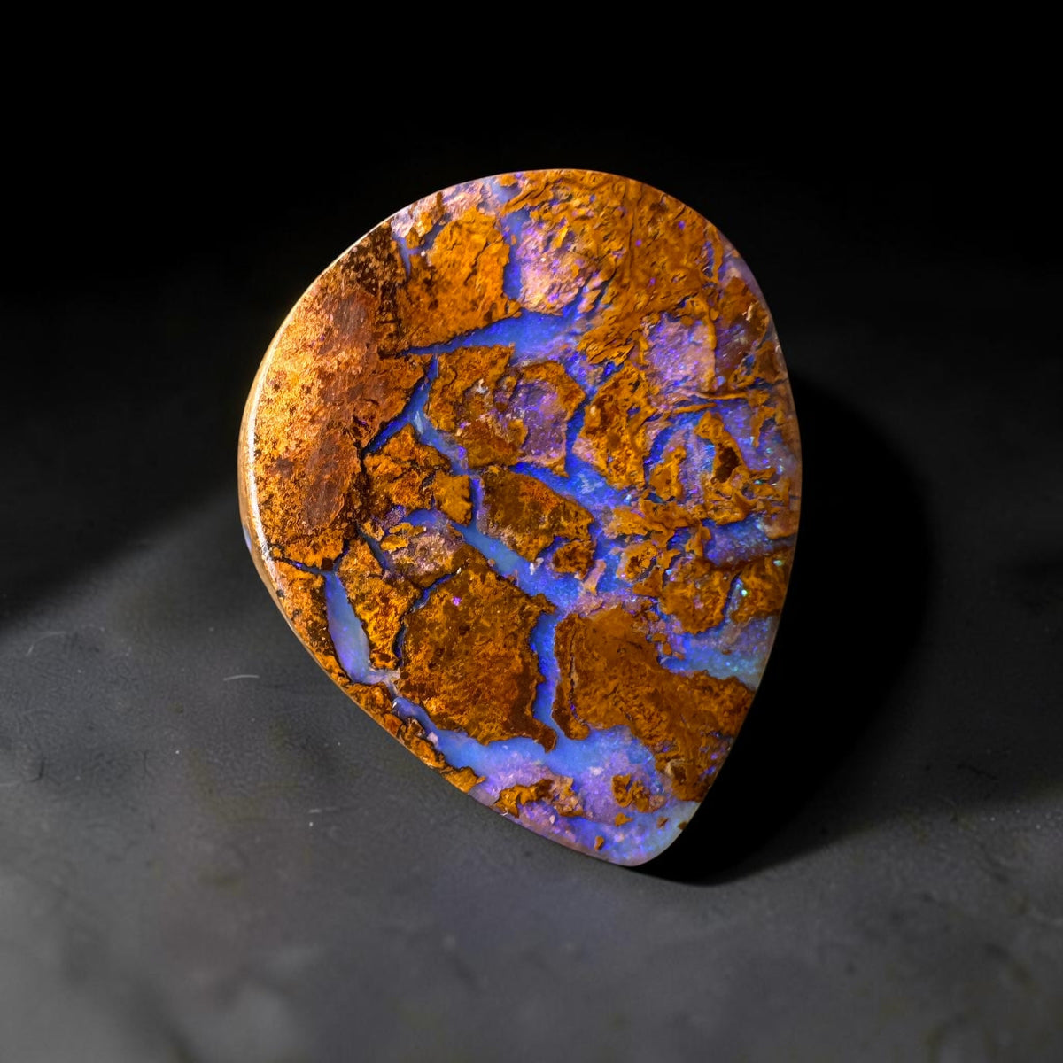 5.9ct Queensland Boulder Opal | Solid Australian Opal | Hand-Cut