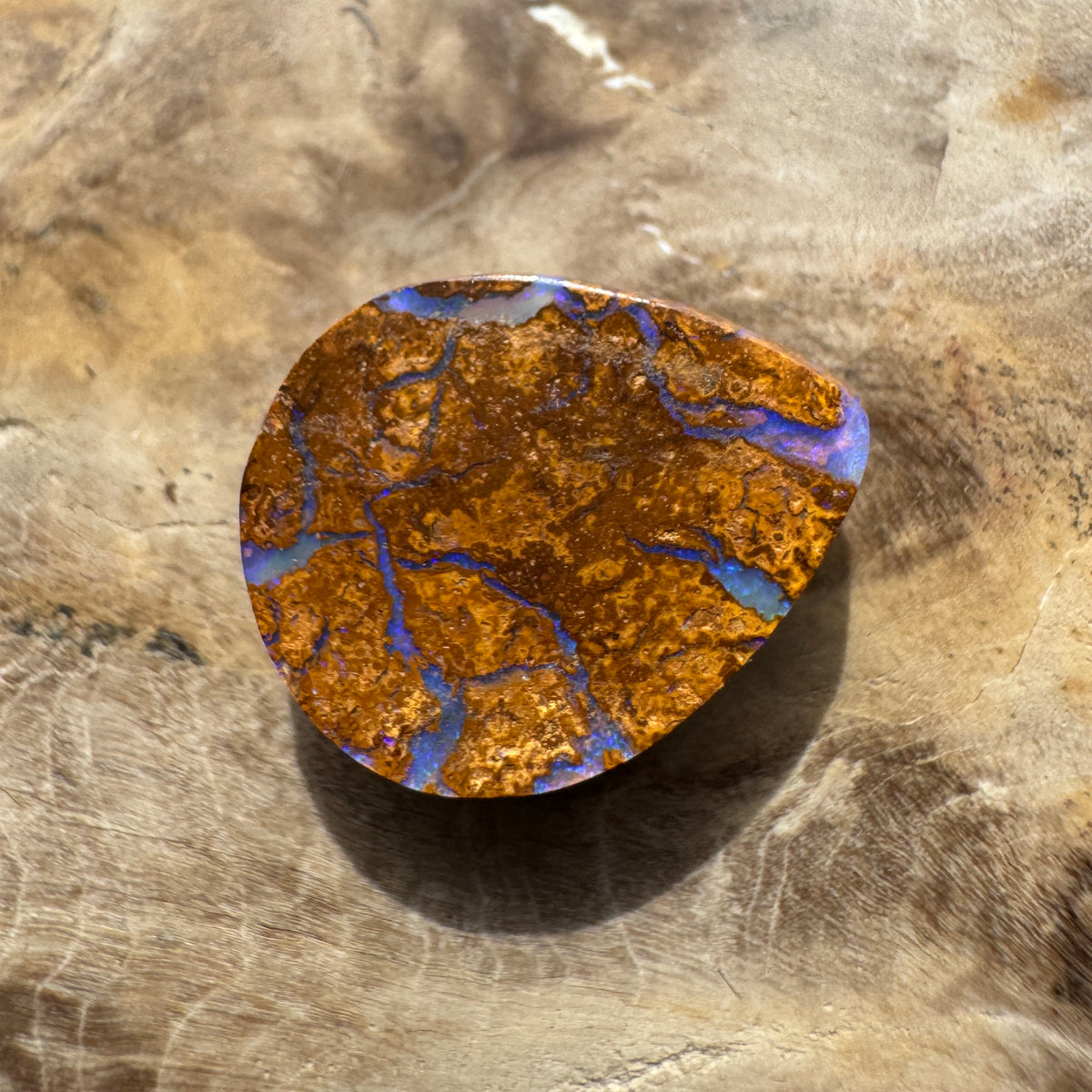 5.9ct Queensland Boulder Opal | Solid Australian Opal | Hand-Cut
