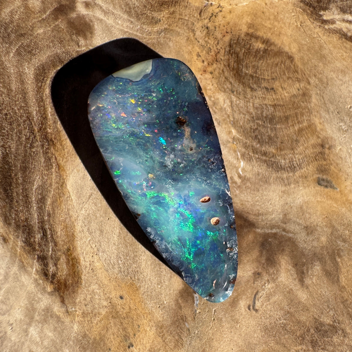 5.6ct Queensland Boulder Opal | Solid Australian Opal | Hand-Cut