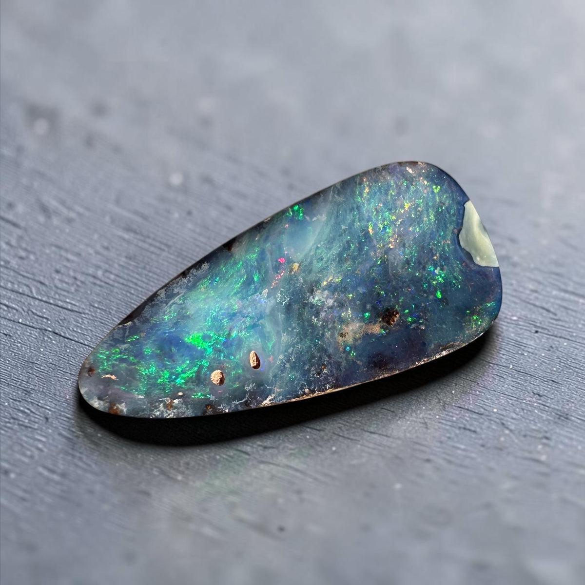 5.6ct Queensland Boulder Opal | Solid Australian Opal | Hand-Cut