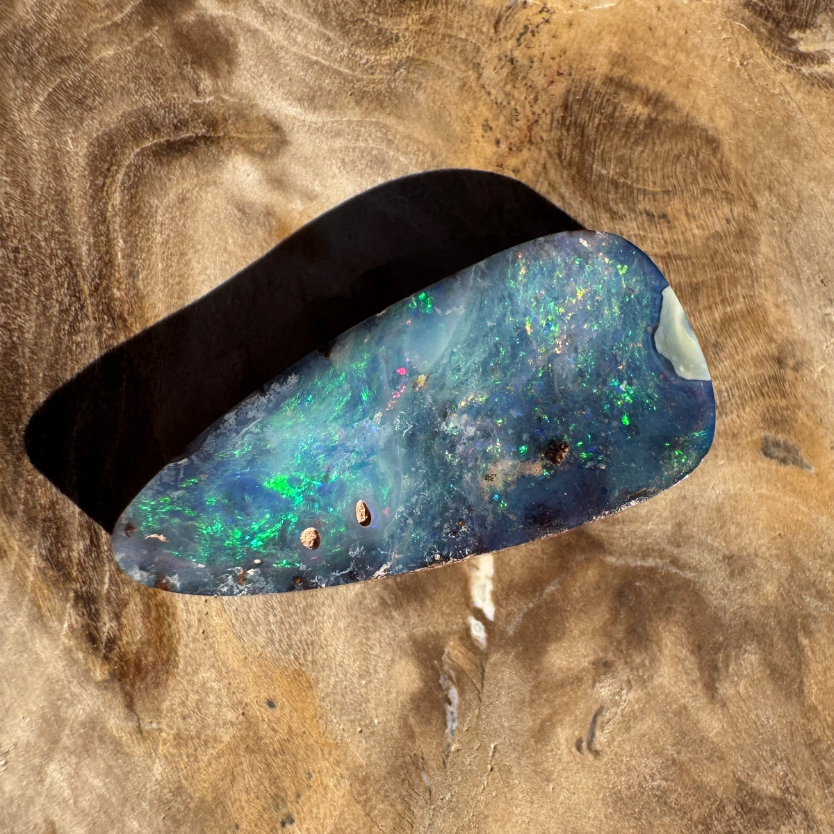 5.6ct Queensland Boulder Opal | Solid Australian Opal | Hand-Cut