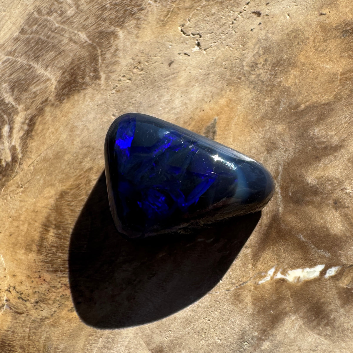 3.1ct Lightning Ridge Black Opal | Solid Australian Opal | Hand-Cut