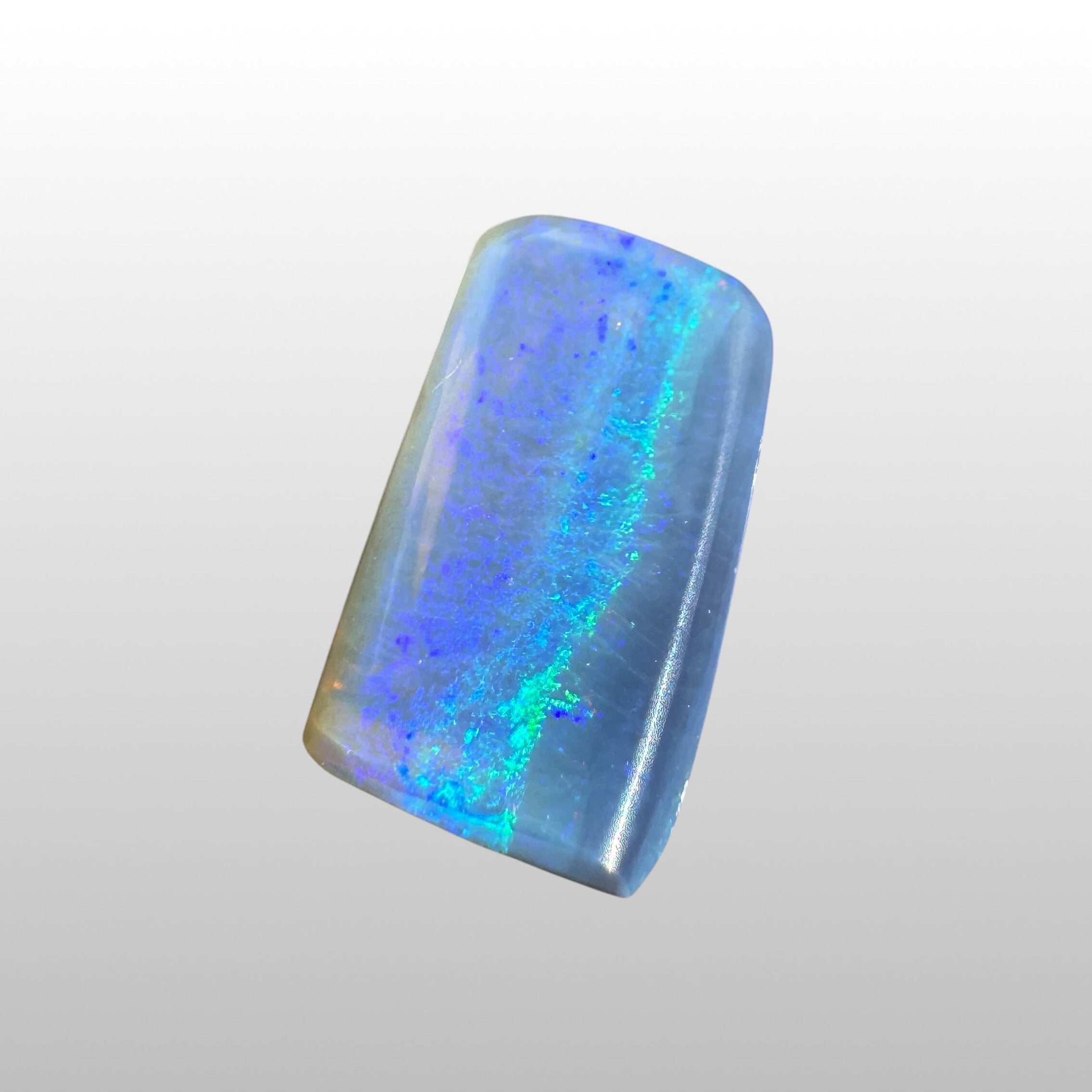 3.7ct Lightning Ridge Freeform Opal | Solid Australian Opal | Hand-Cut