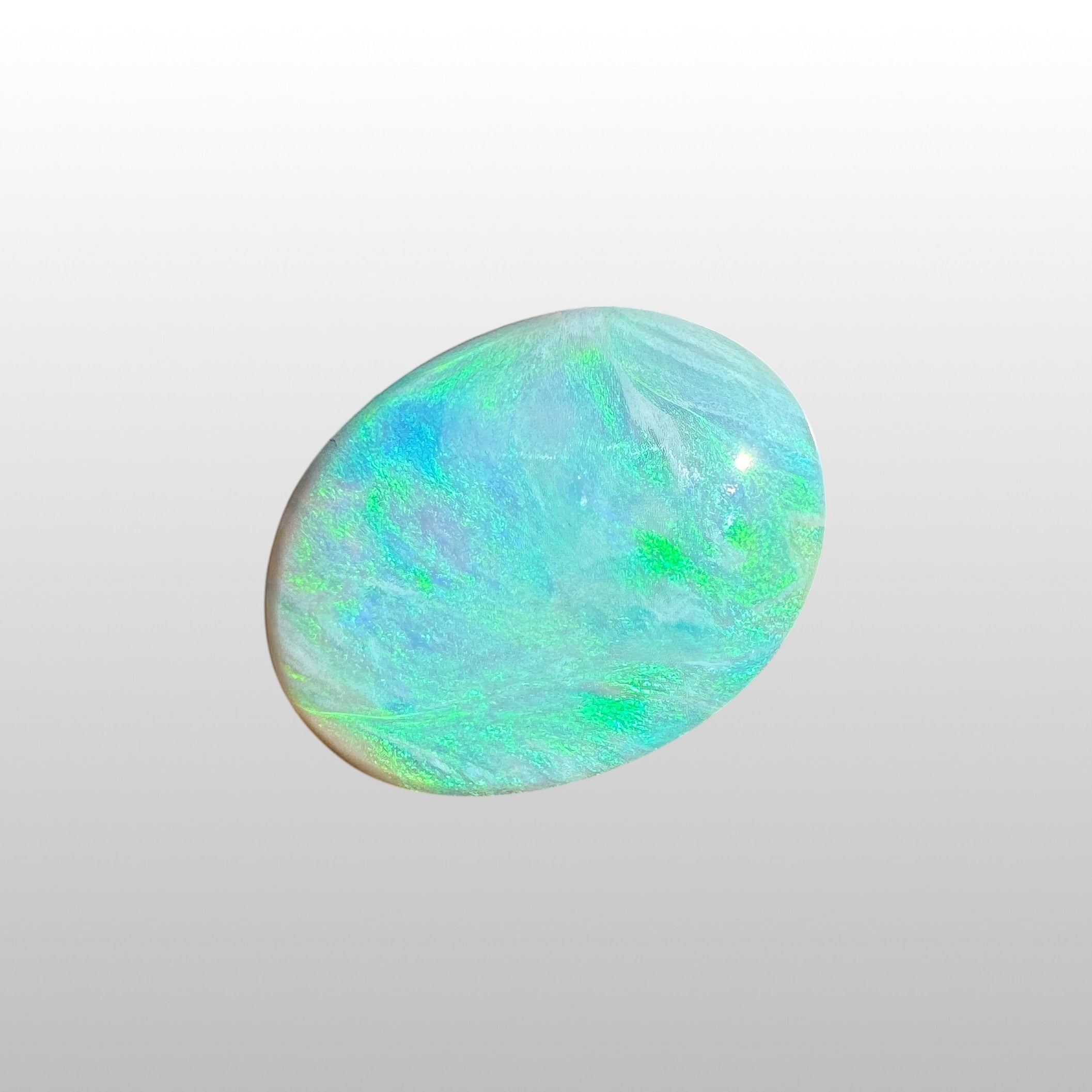 4.4ct Lightning Ridge Semi Black Opal | Solid Australian Opal | Hand-Cut
