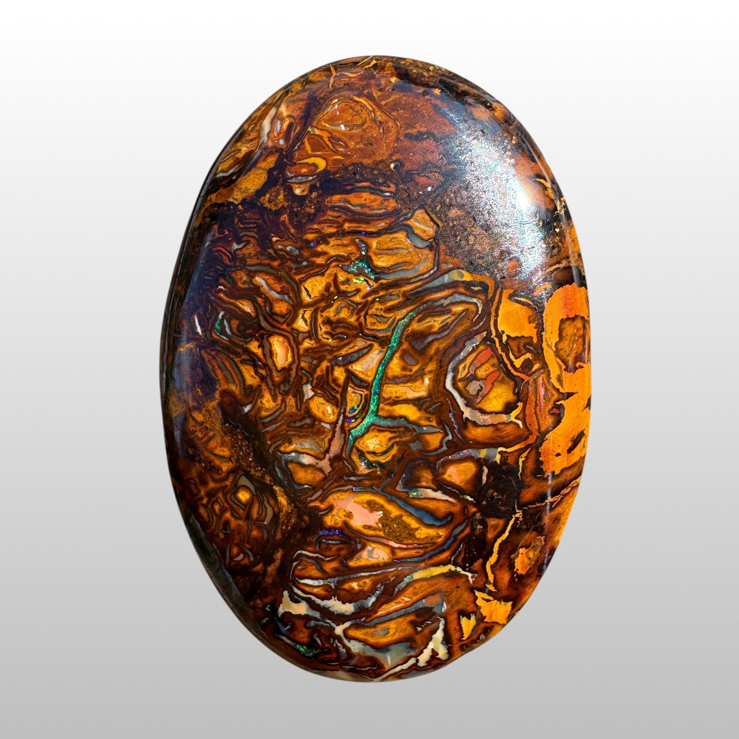 103ct Queensland Boulder Opal | Solid Australian Opal | Hand-Cut