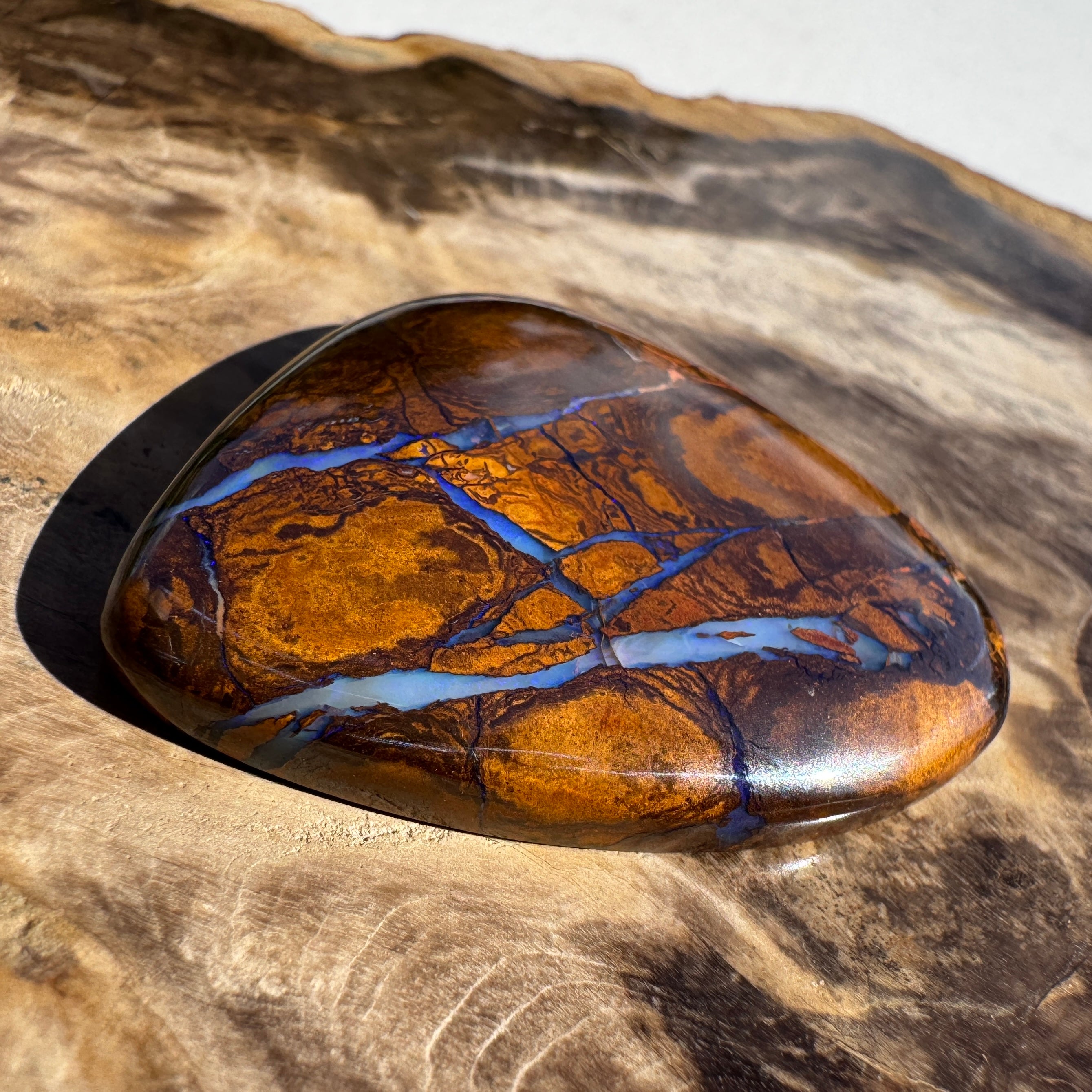 65ct Queensland Boulder Opal | Solid Australian Opal | Hand-Cut