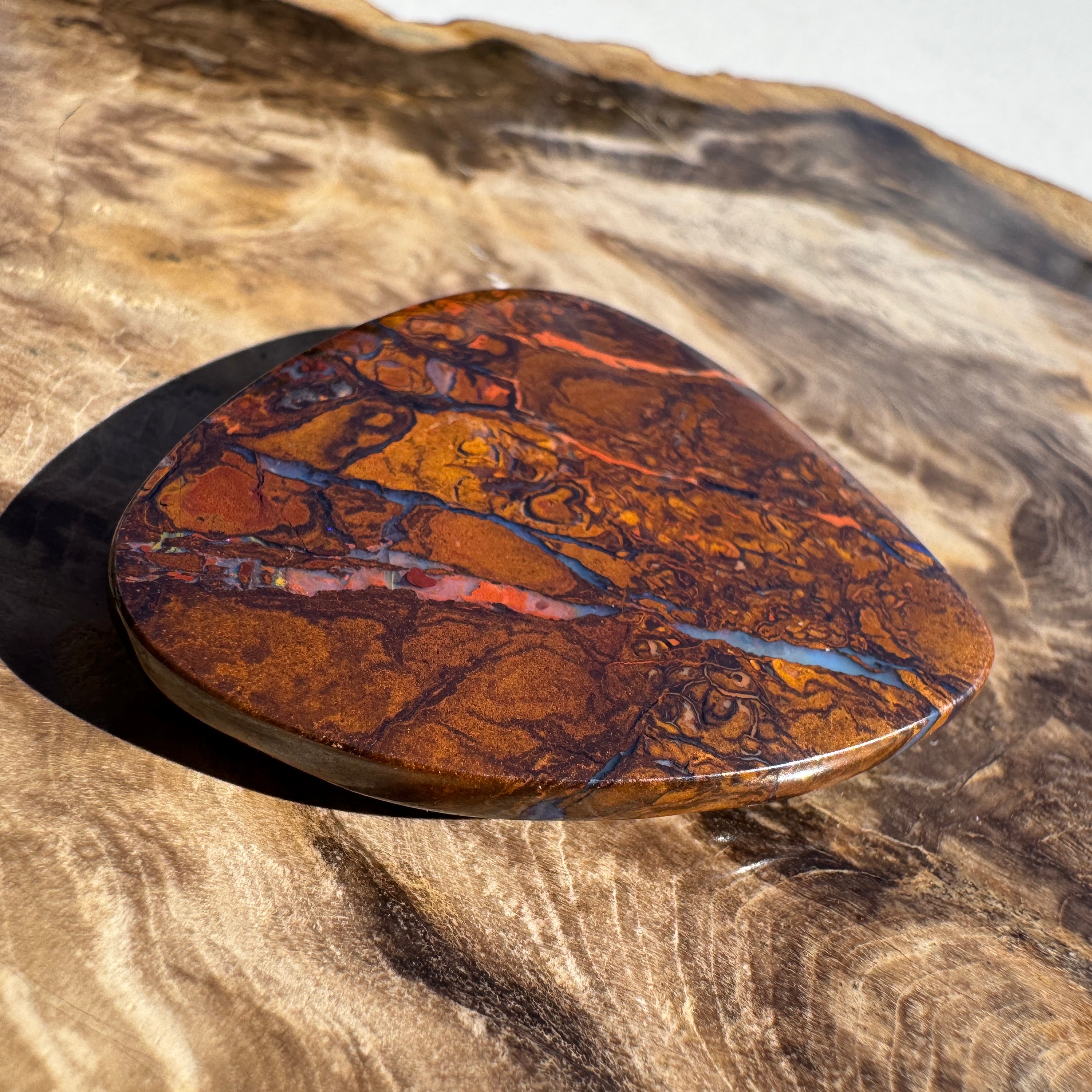 65ct Queensland Boulder Opal | Solid Australian Opal | Hand-Cut