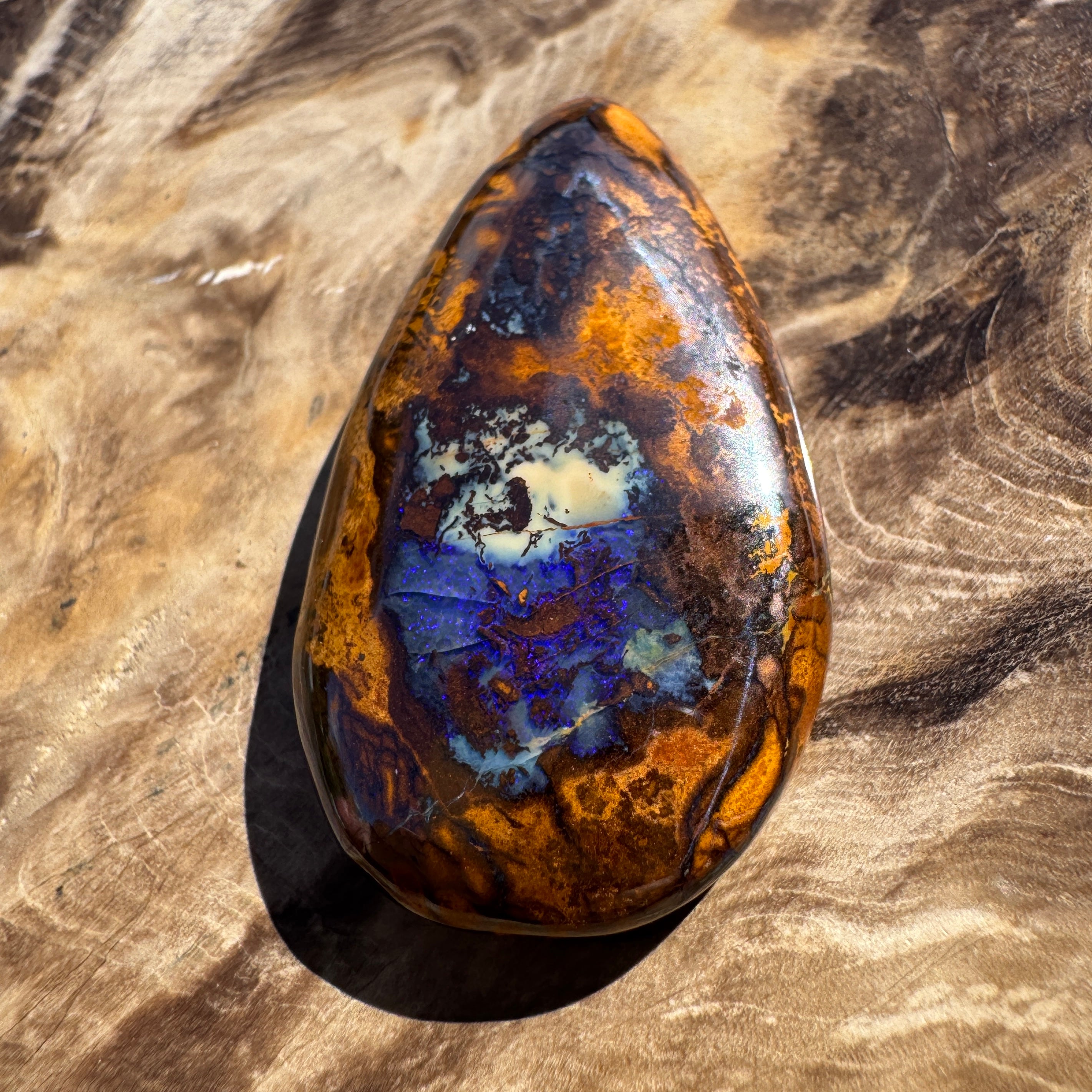 58ct Winton Queensland Boulder Opal | Solid Australian Opal | Hand-Cut