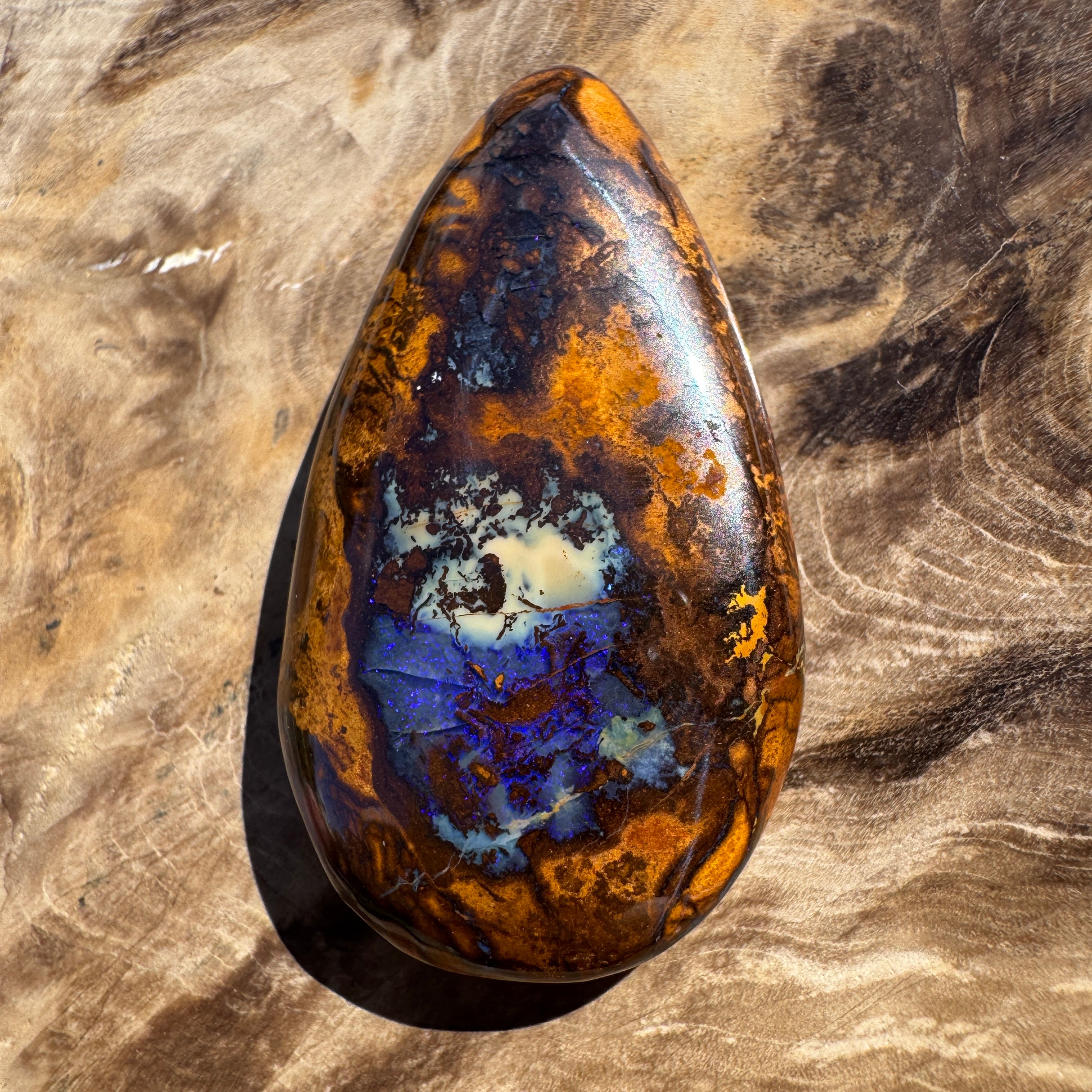 58ct Winton Queensland Boulder Opal | Solid Australian Opal | Hand-Cut