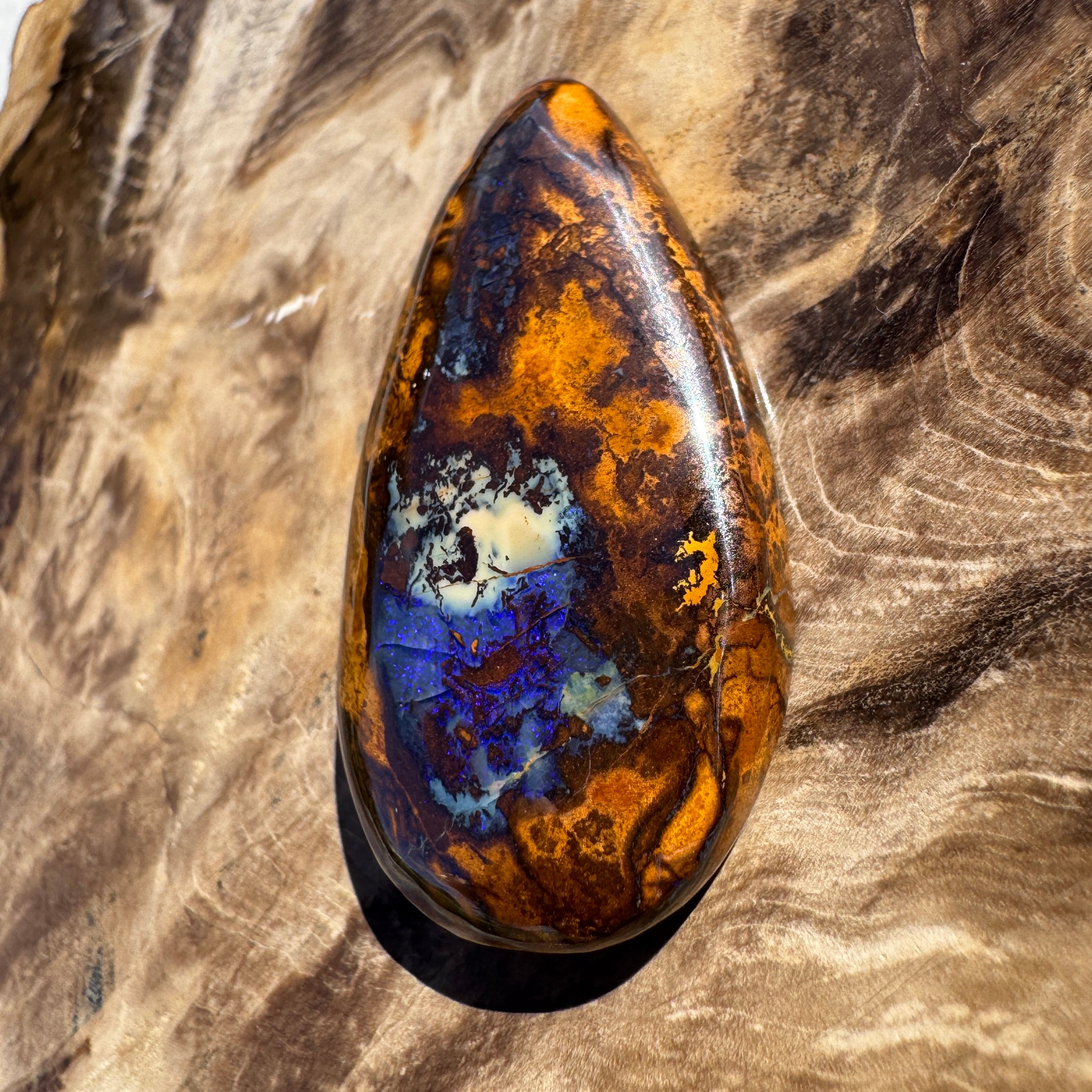 58ct Winton Queensland Boulder Opal | Solid Australian Opal | Hand-Cut
