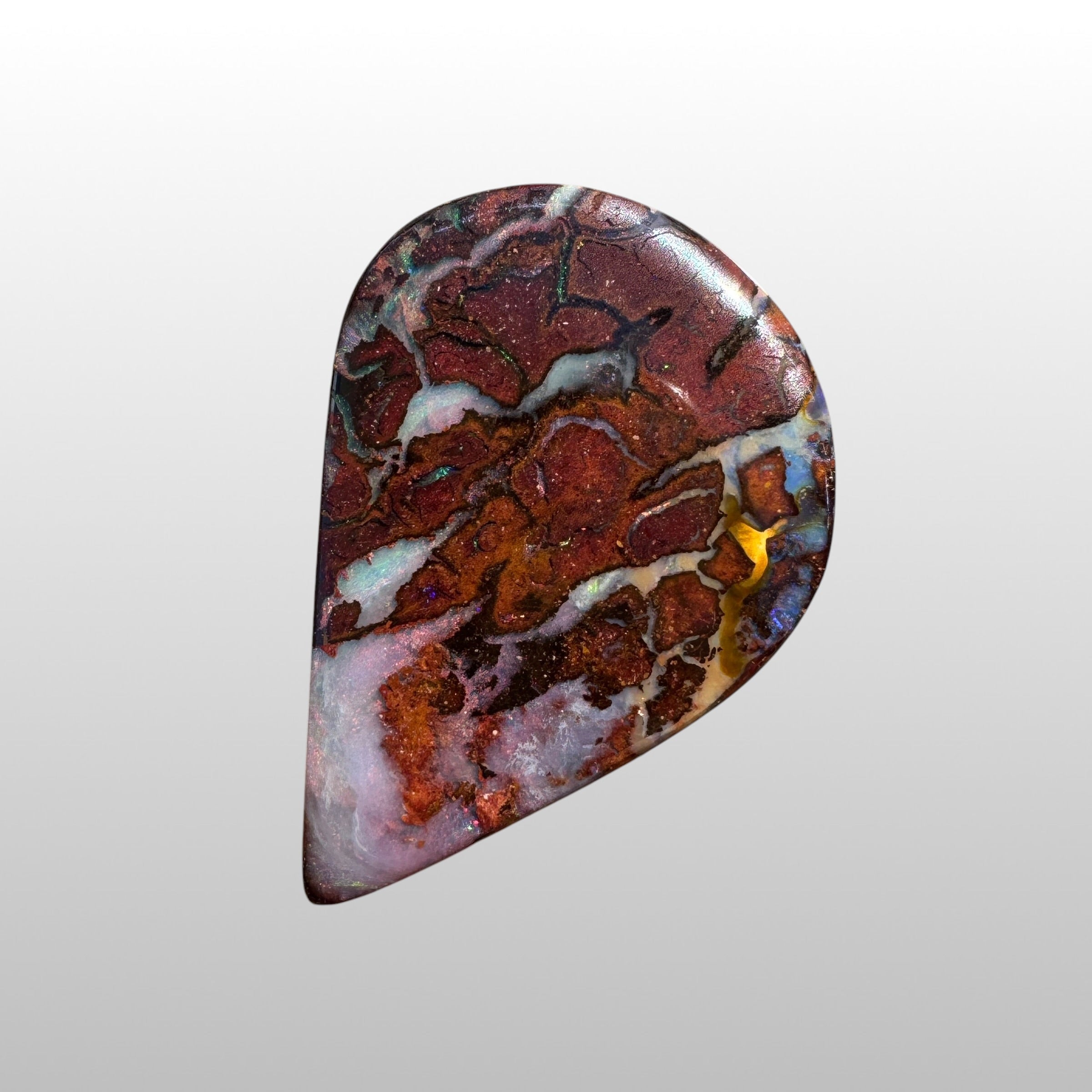27ct Queensland Boulder Opal | Solid Australian Opal | Hand-Cut