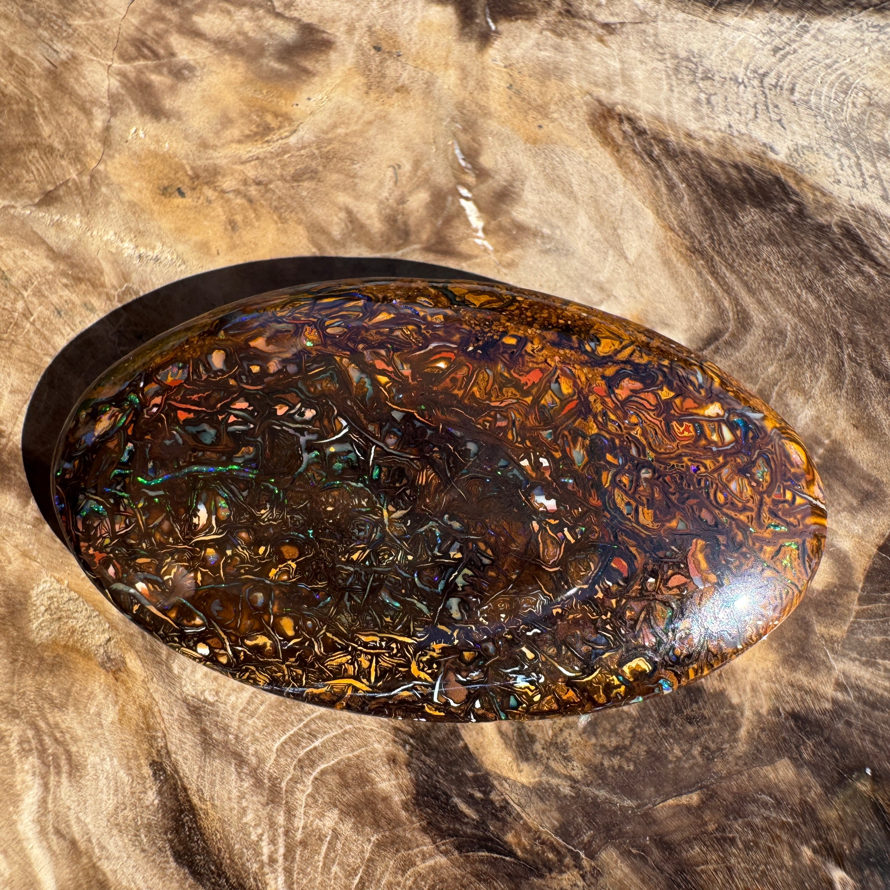90ct Winton Queensland Boulder Opal | Solid Australian Opal | Hand-Cut