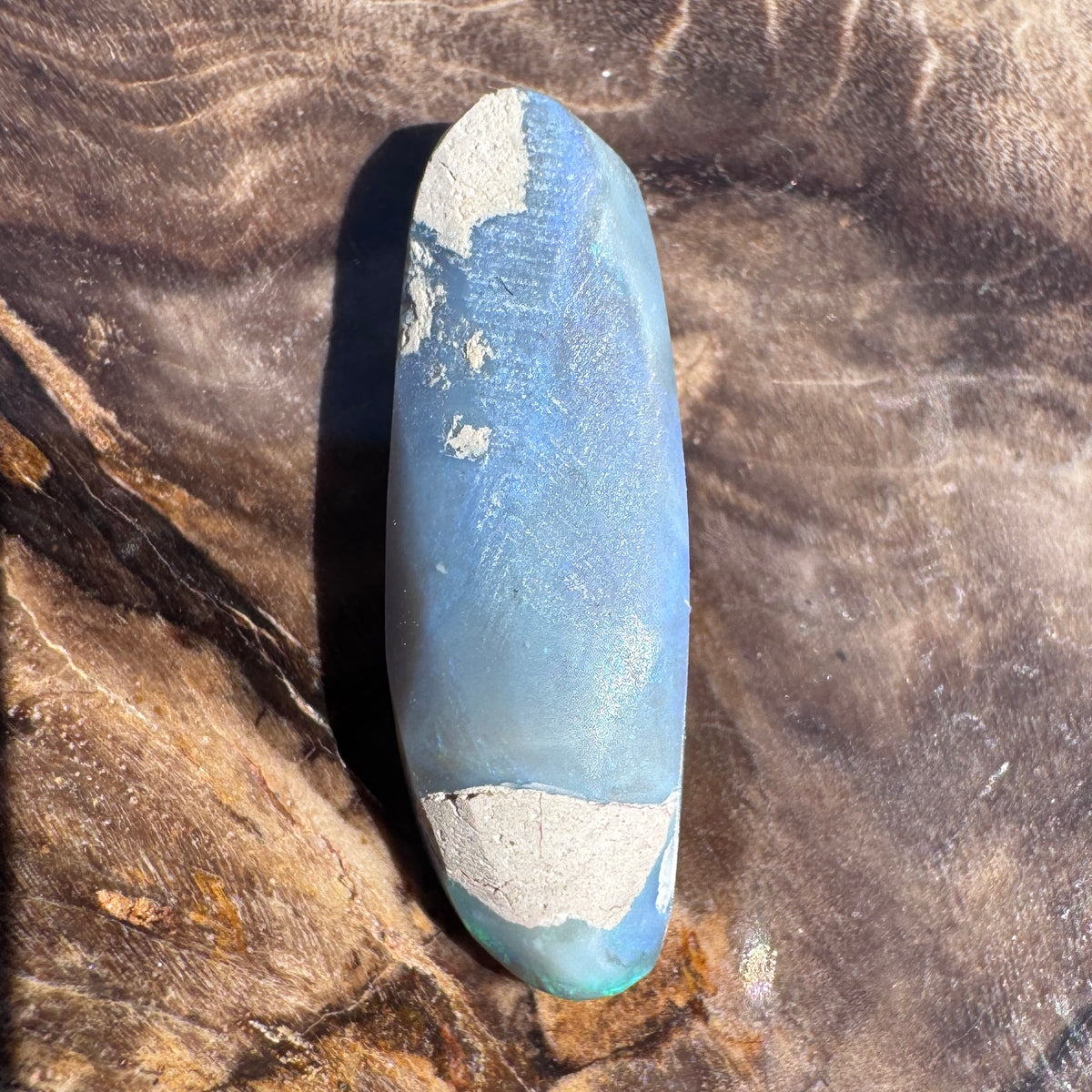 2.7ct Lightning Ridge Semi Black Opal | Solid Australian Opal | Hand-Cut
