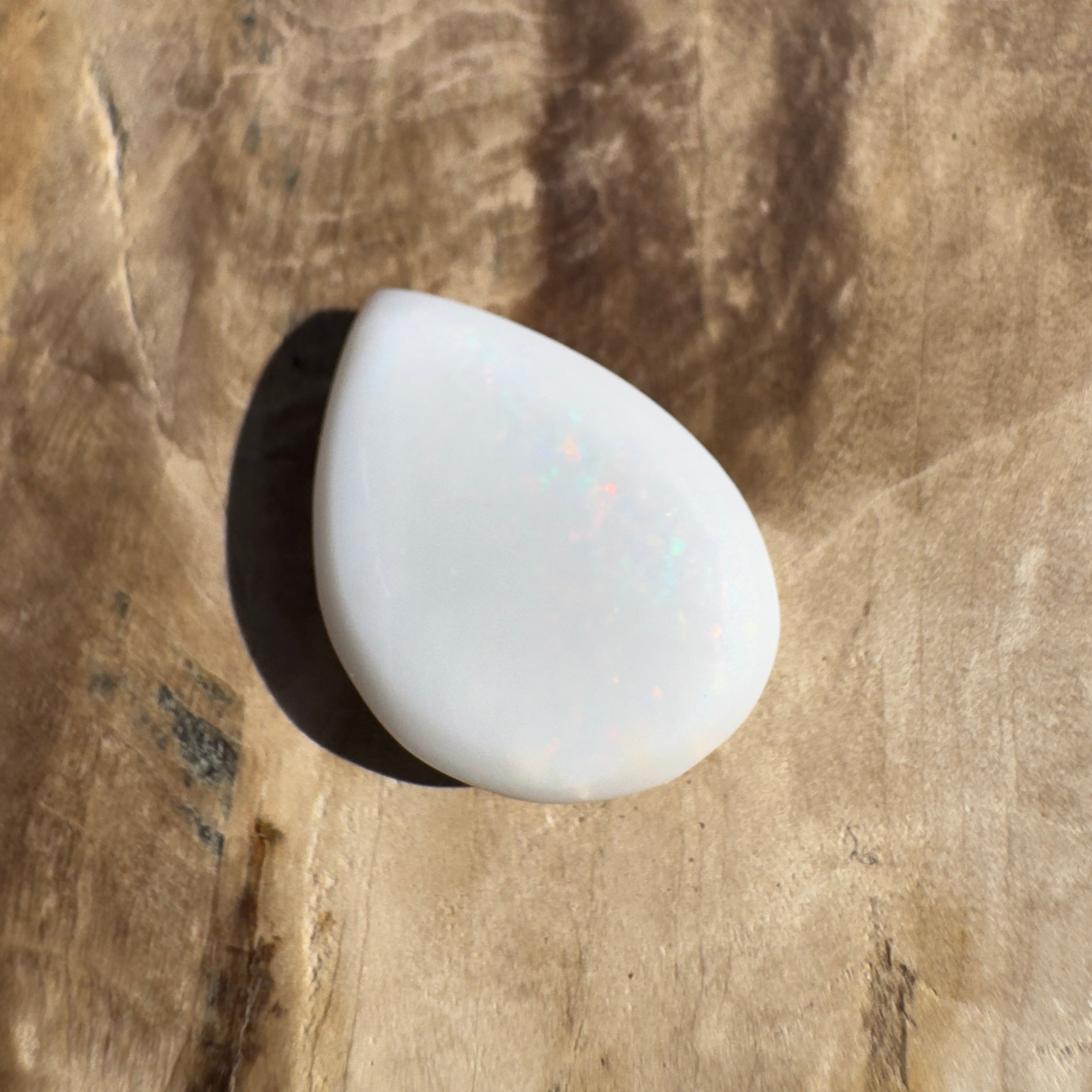 6ct Coober Pedy White Opal | Solid Australian Opal