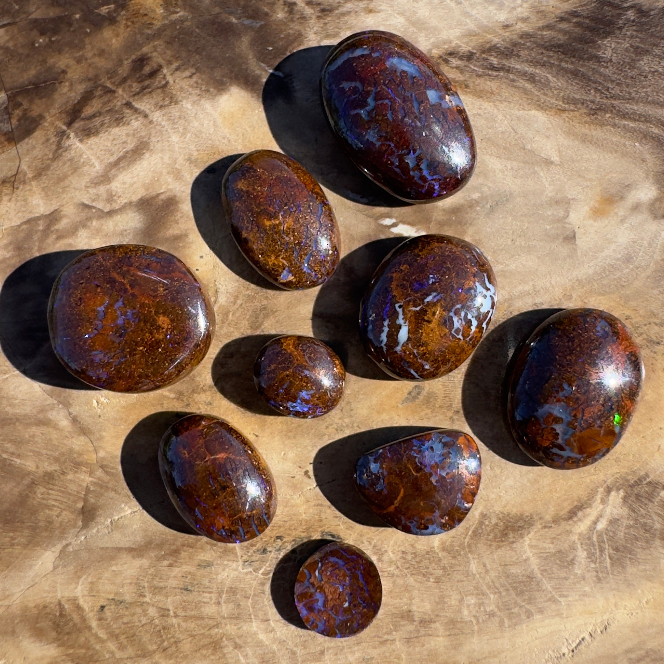 25ct Queensland Boulder Opal Ring Stone Parcel | Solid Australian Opal