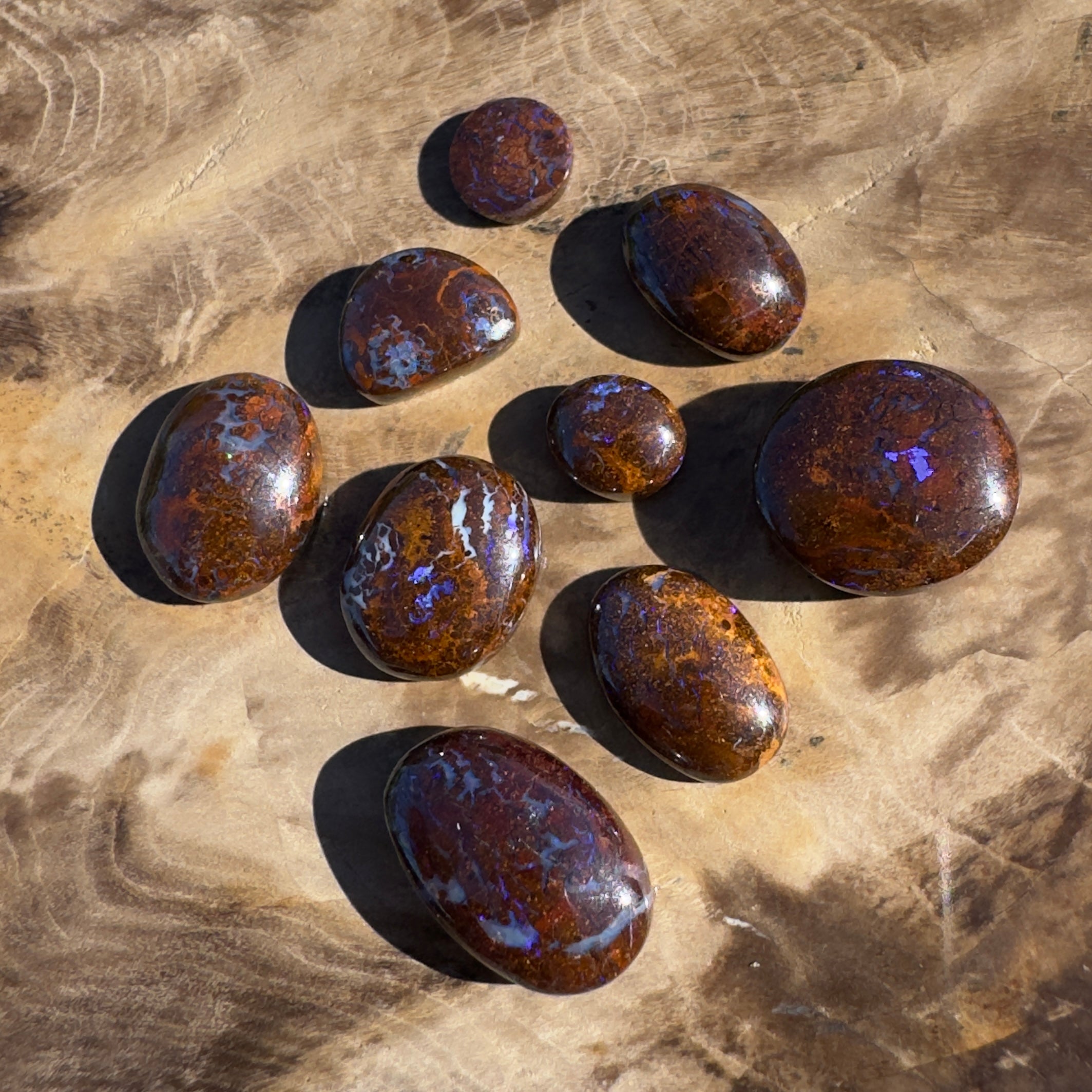 25ct Queensland Boulder Opal Ring Stone Parcel | Solid Australian Opal