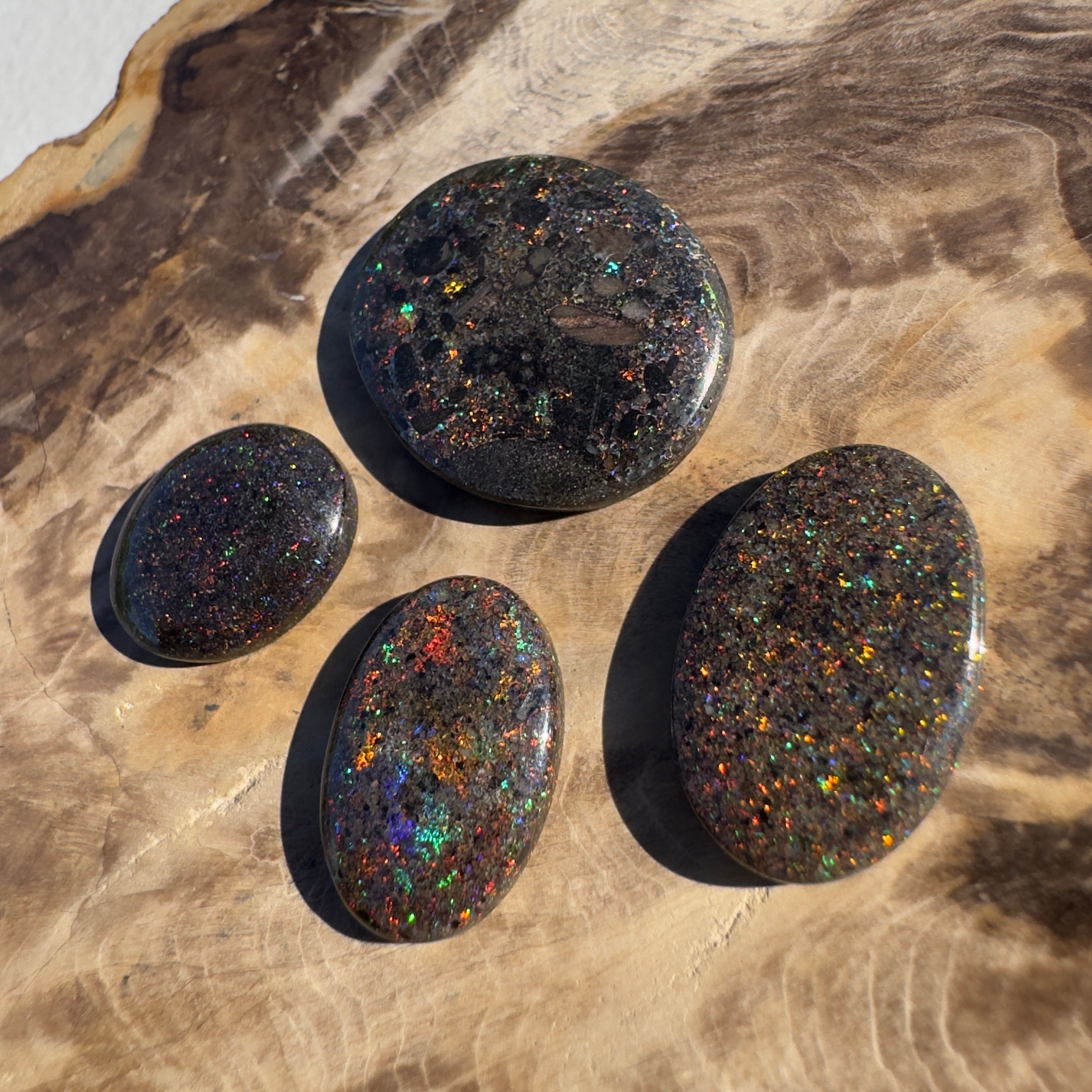 34ct Andamooka Treated Matrix Opal Parcel | Solid Australian Opal