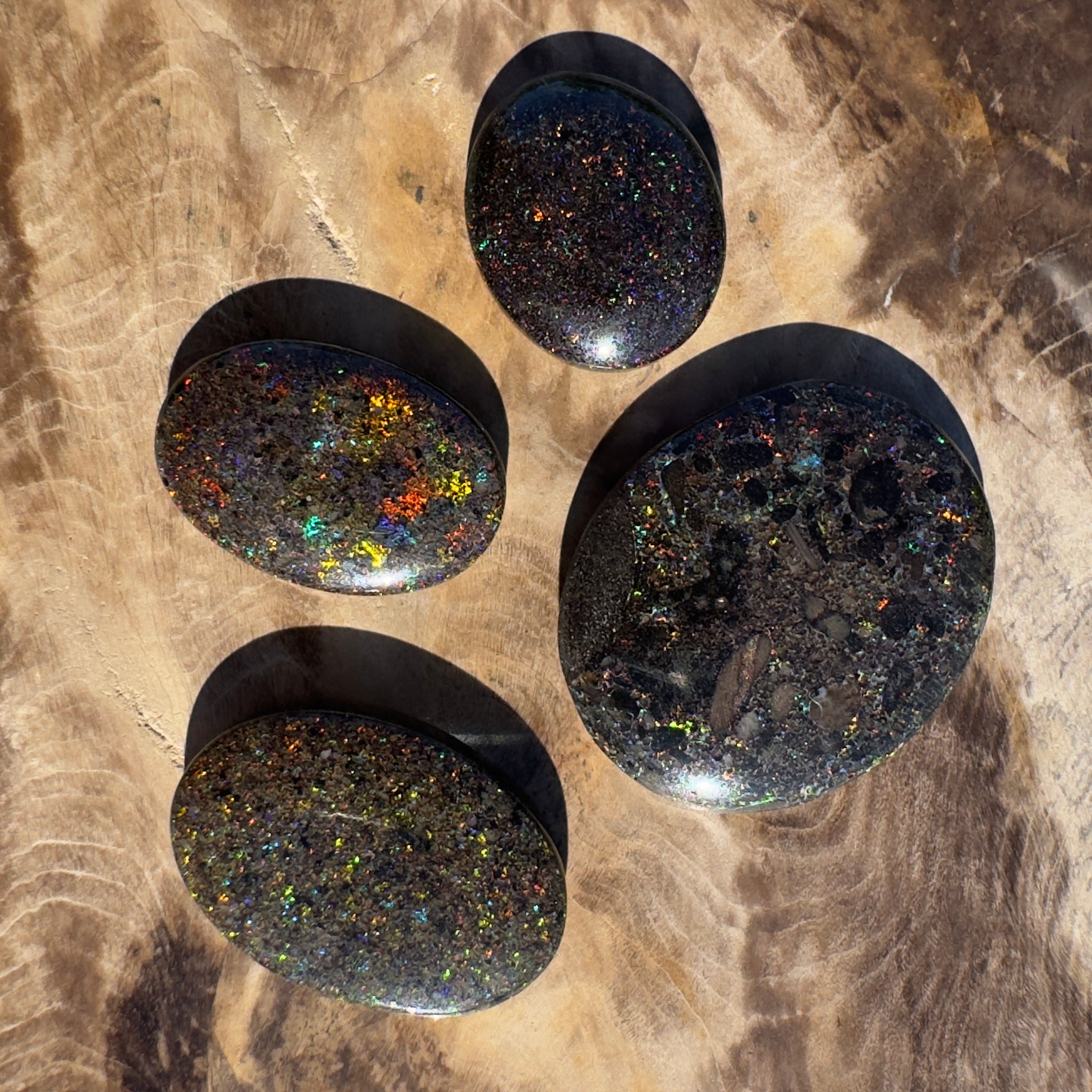 34ct Andamooka Treated Matrix Opal Parcel | Solid Australian Opal