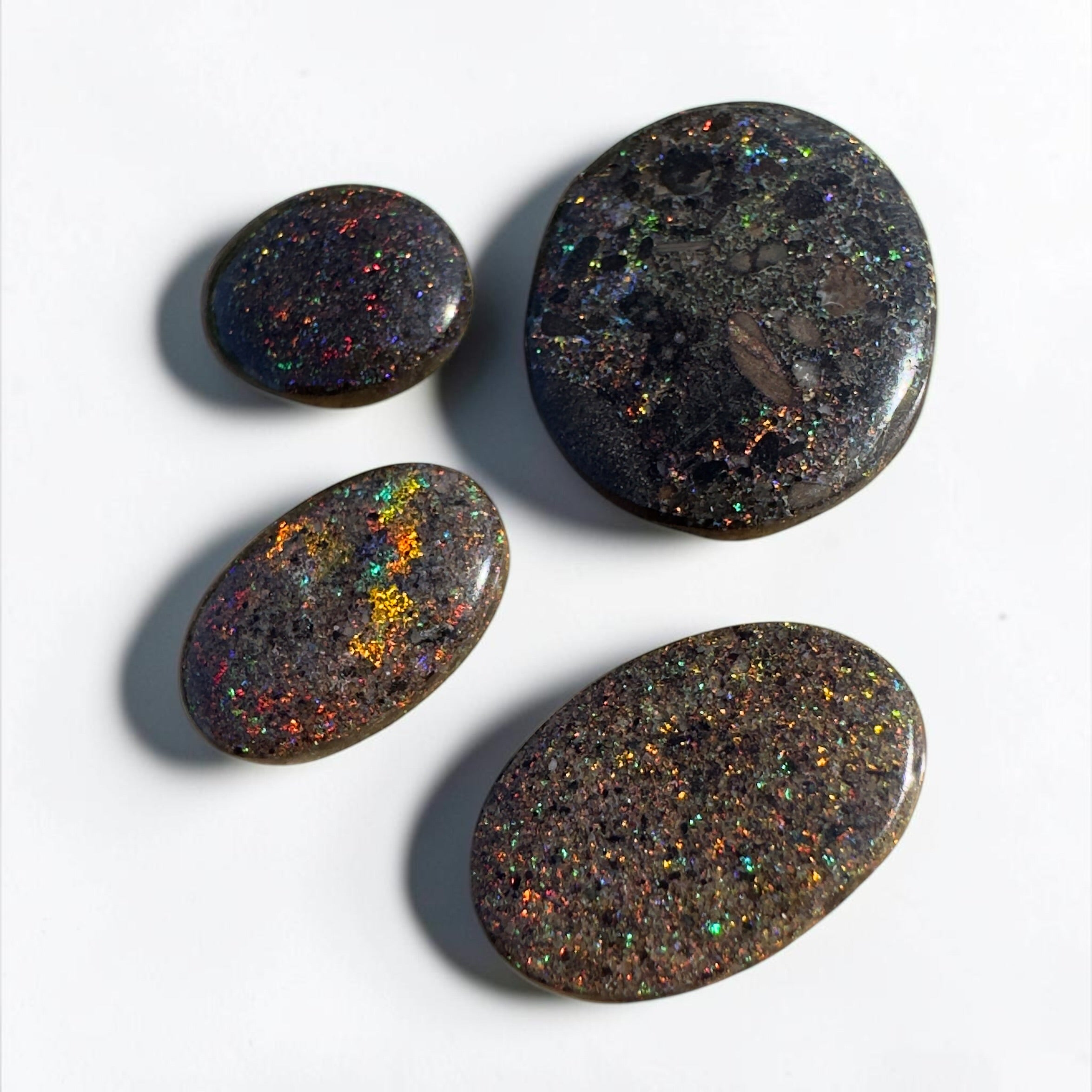 34ct Andamooka Treated Matrix Opal Parcel | Solid Australian Opal