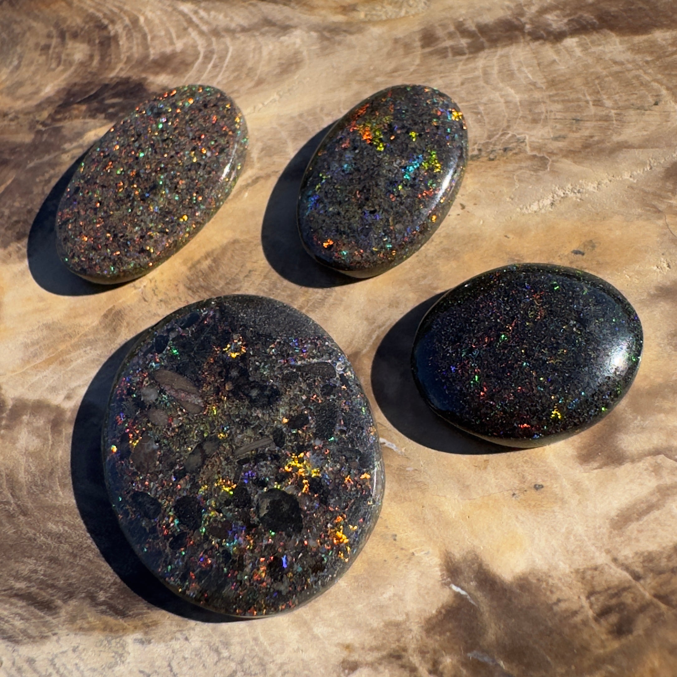 34ct Andamooka Treated Matrix Opal Parcel | Solid Australian Opal