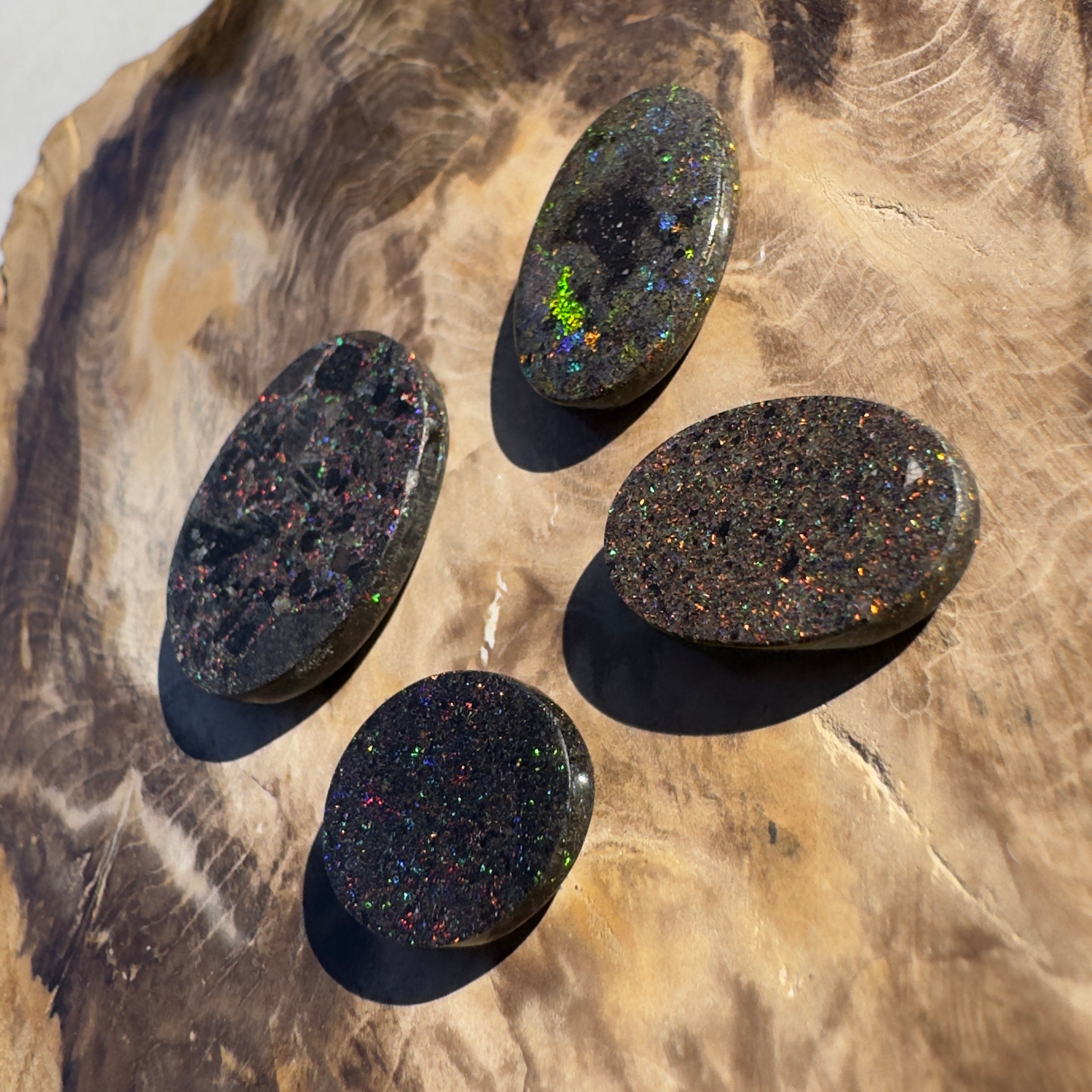 34ct Andamooka Treated Matrix Opal Parcel | Solid Australian Opal