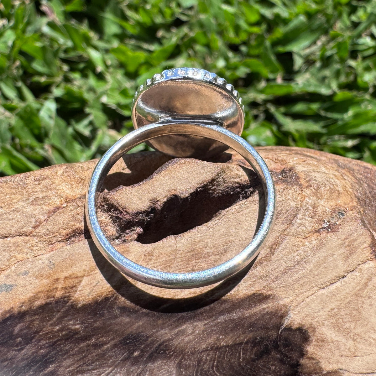 4ct Coober Pedy Opal Ring ~ 'Twelve Apostles Rainbow' | 925 Sterling Silver | Solid Australian Opal