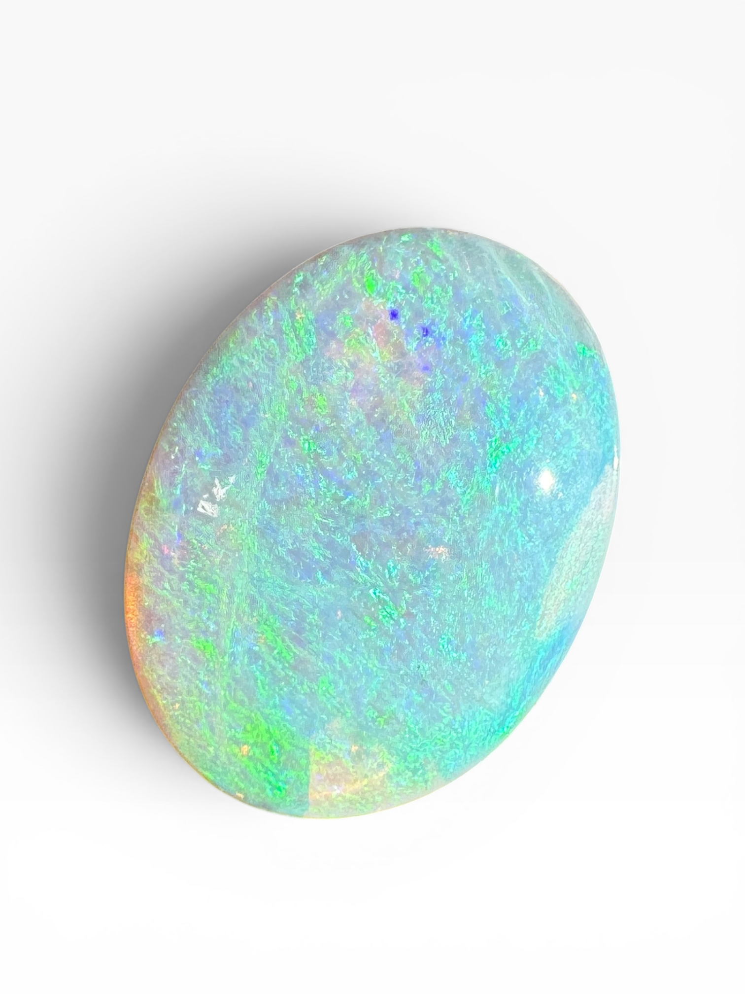 1.6ct Lightning Ridge Dark Crystal Opal | Solid Australian Opal | Hand-Cut