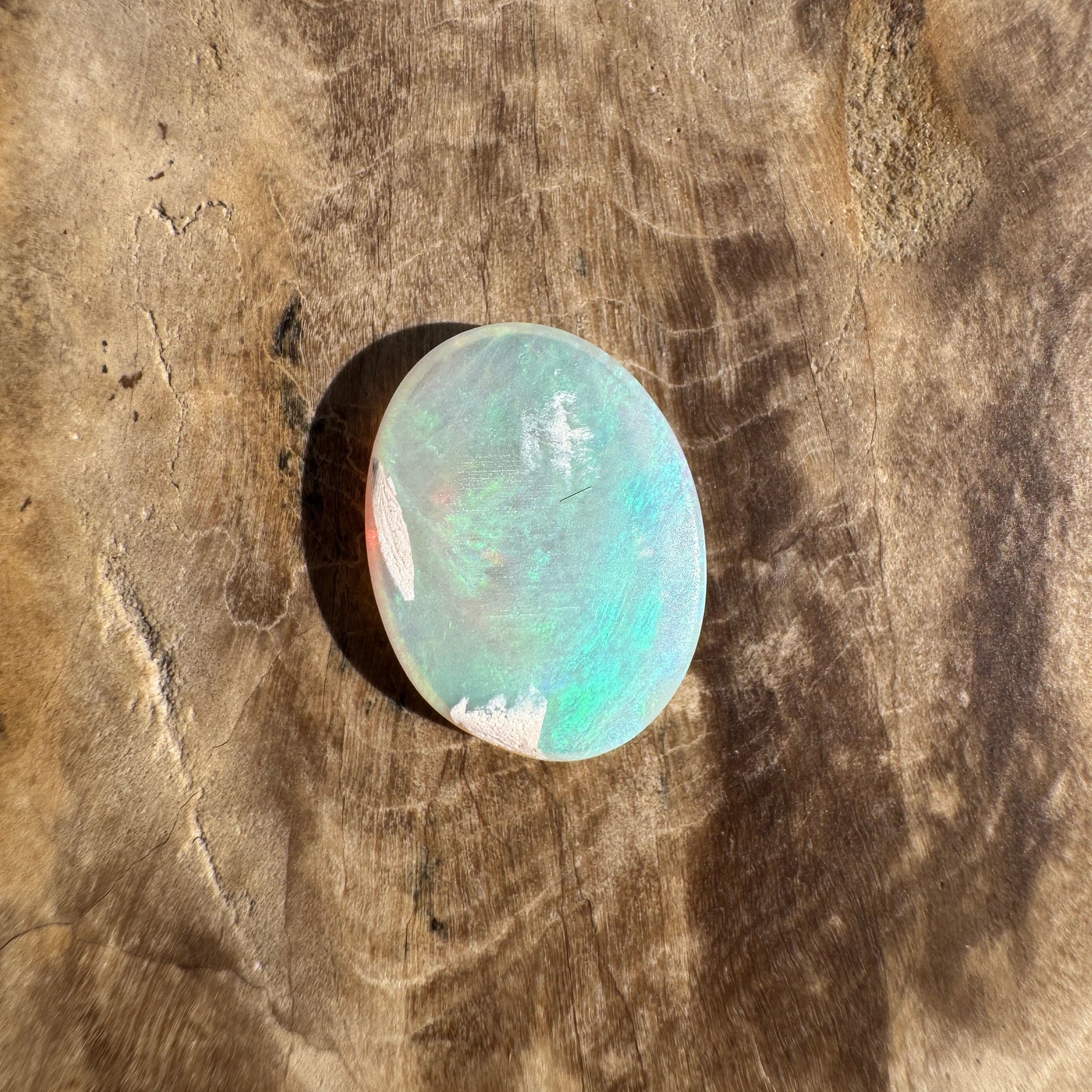 1.6ct Lightning Ridge Dark Crystal Opal | Solid Australian Opal | Hand-Cut