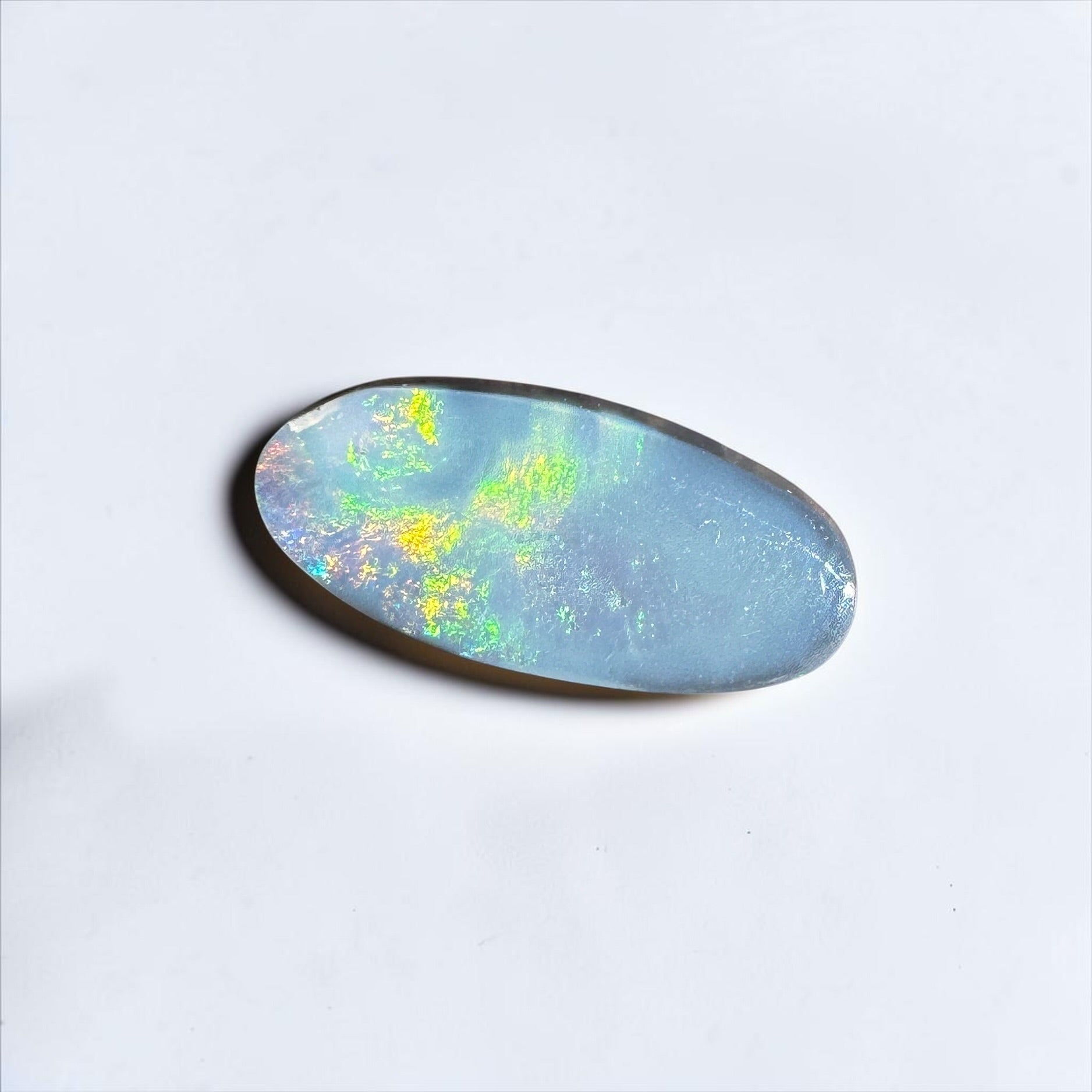 0.7ct Lightning Ridge Semi Black Opal | Solid Australian Opal | Hand-Cut