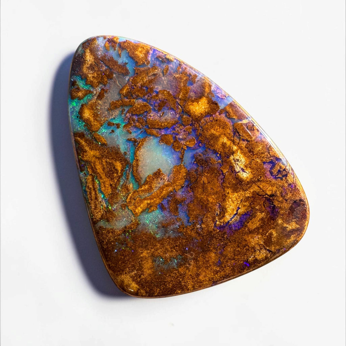 13ct Queensland Boulder Opal | Solid Australian Opal | Hand-Cut