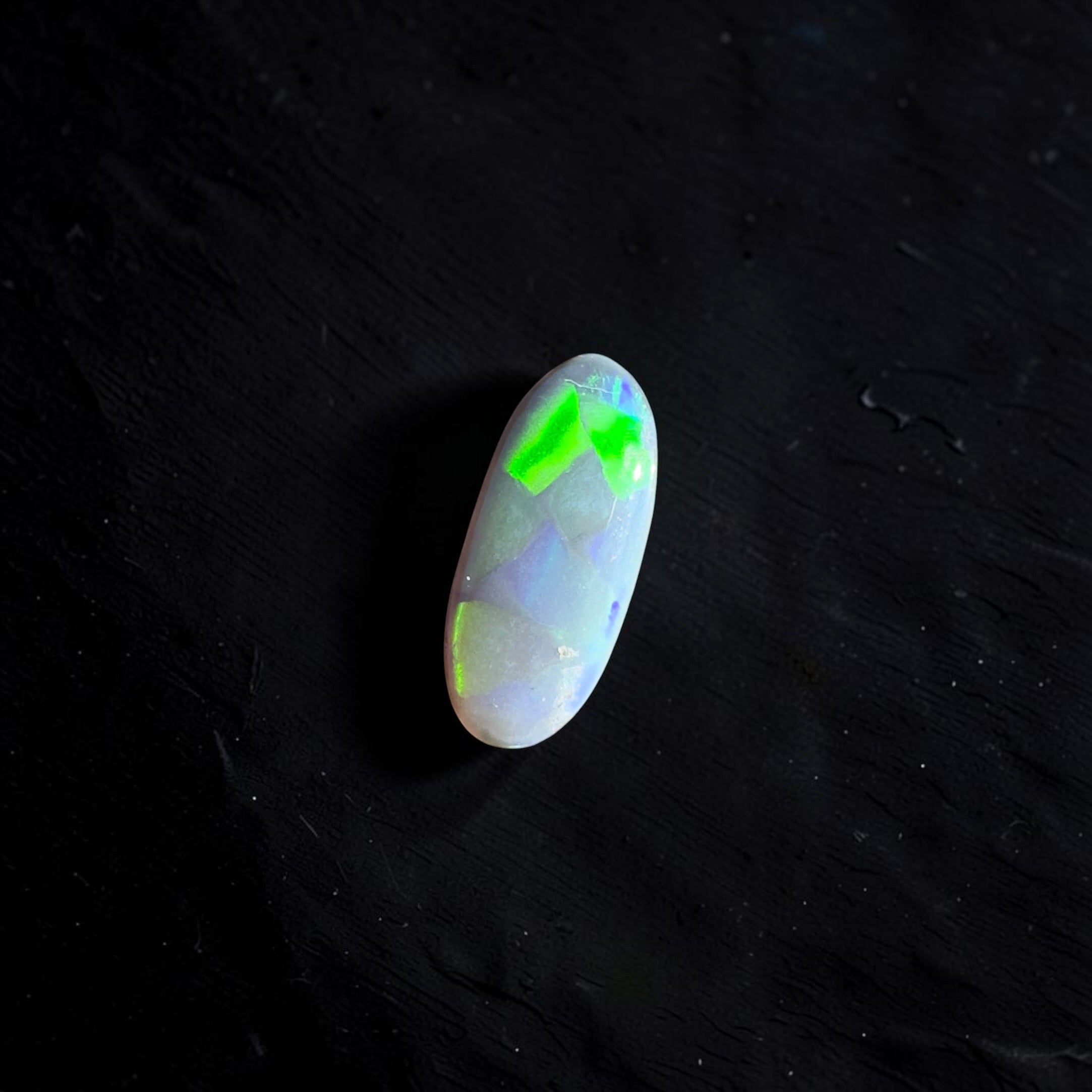 0.4ct Lightning Ridge Semi Black | Solid Australian Opal | Hand-Cut