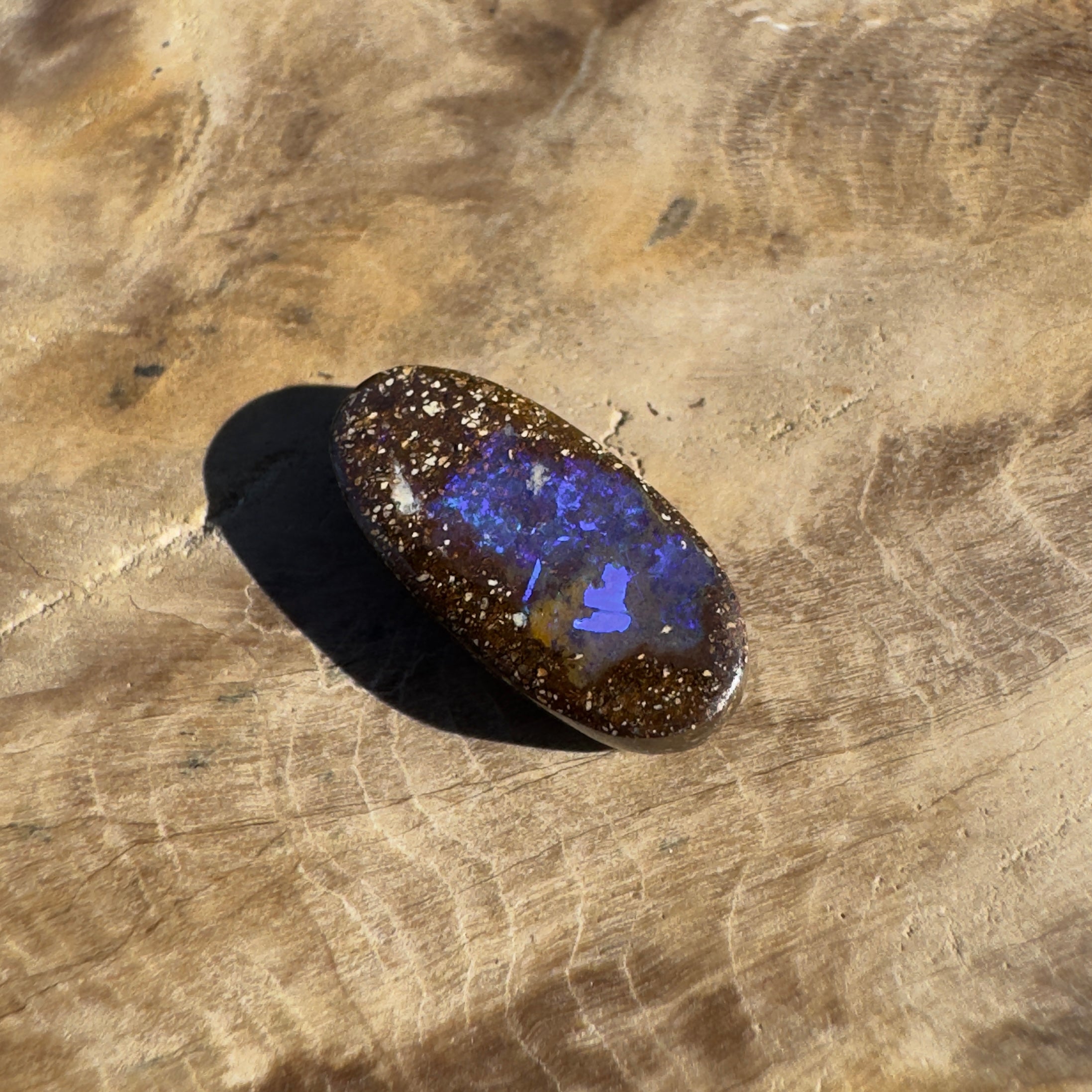 2.7ct Queensland Boulder Opal | Solid Australian Opal | Hand-Cut