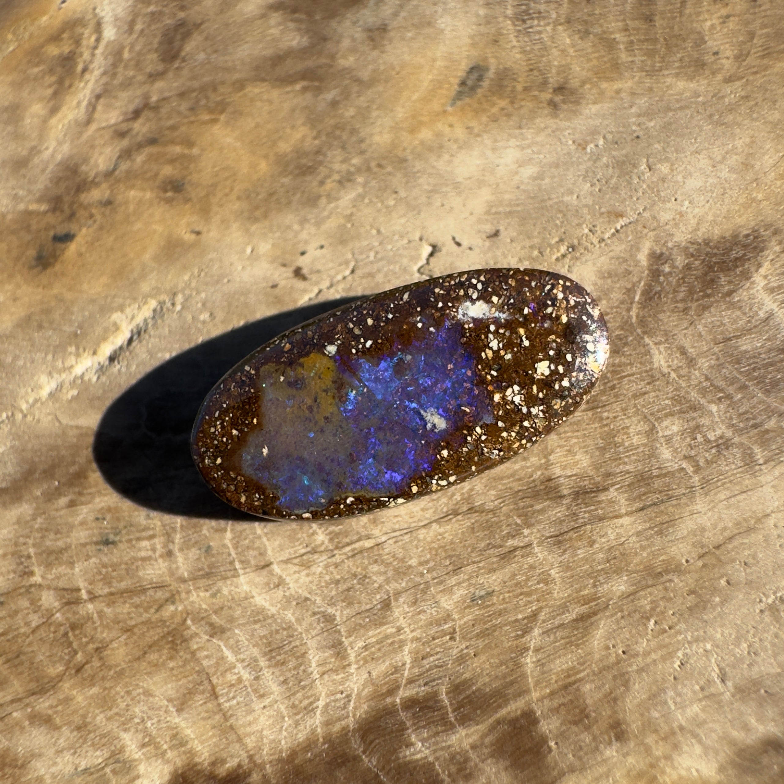 2.7ct Queensland Boulder Opal | Solid Australian Opal | Hand-Cut