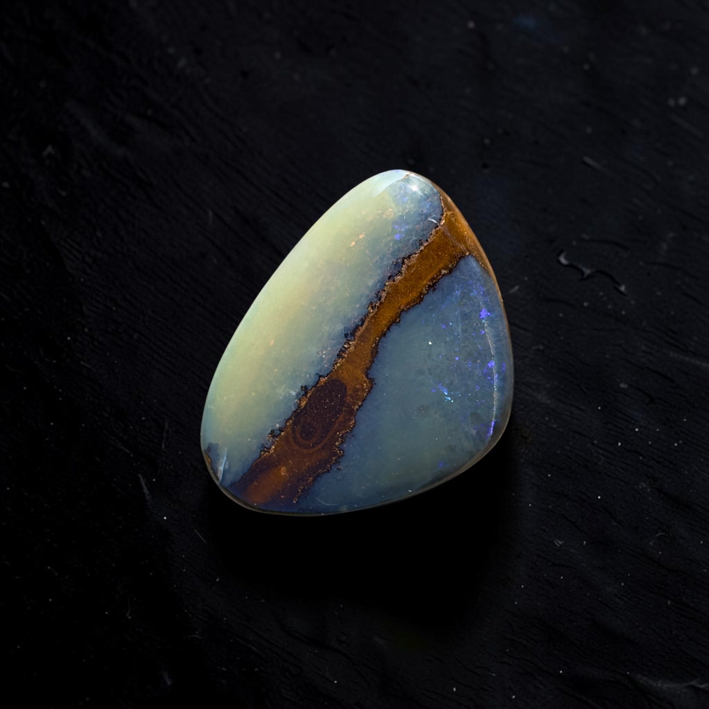 5ct Queensland Boulder Opal | Solid Australian Opal | Hand-Cut
