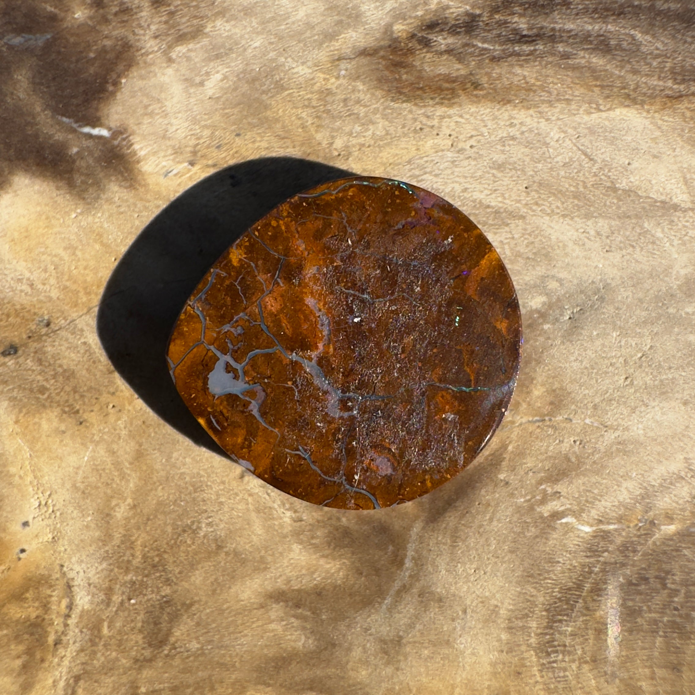 2.7ct Queensland Boulder Opal | Solid Australian Opal | Hand-Cut