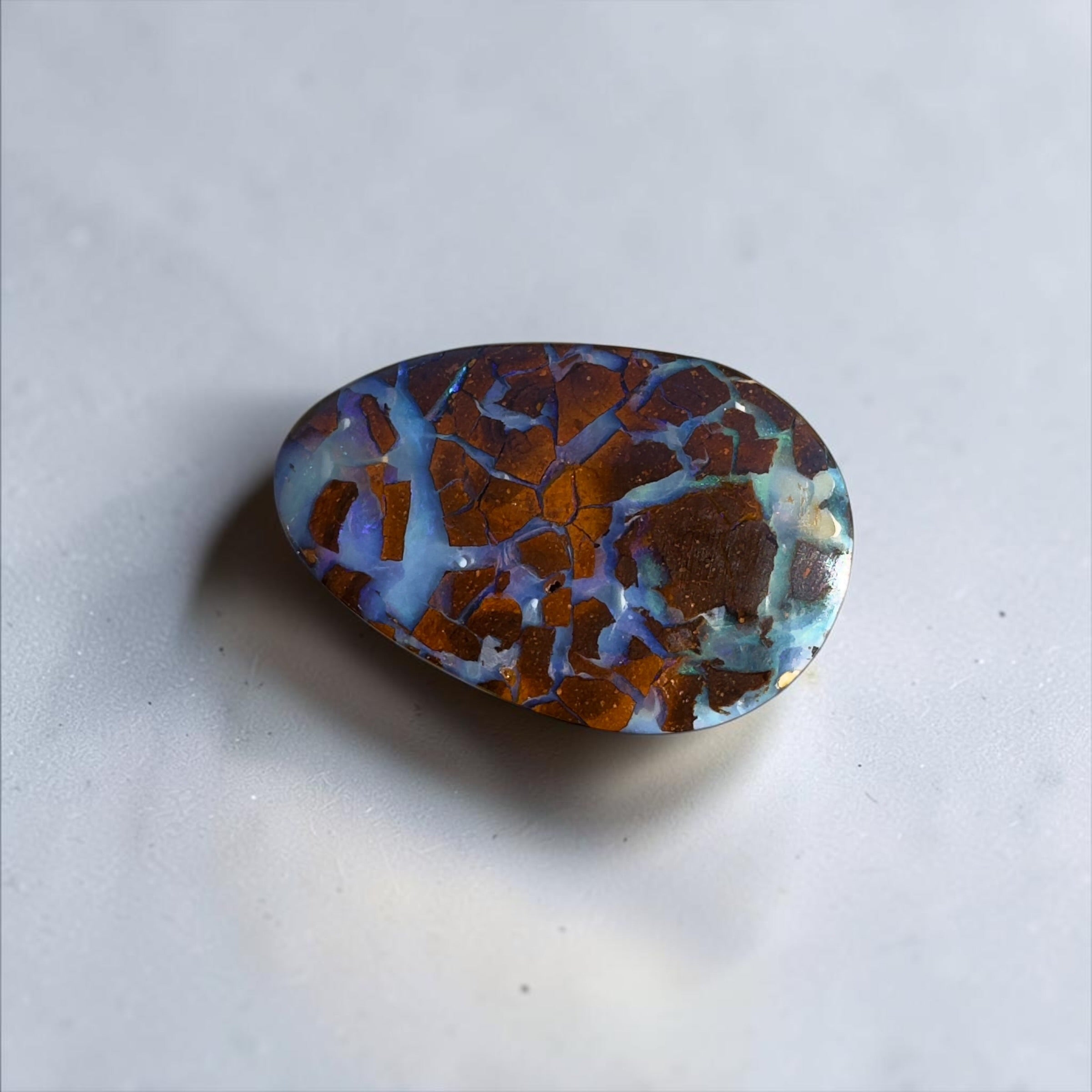 5.8ct Queensland Boulder Opal | Solid Australian Opal | Hand-Cut