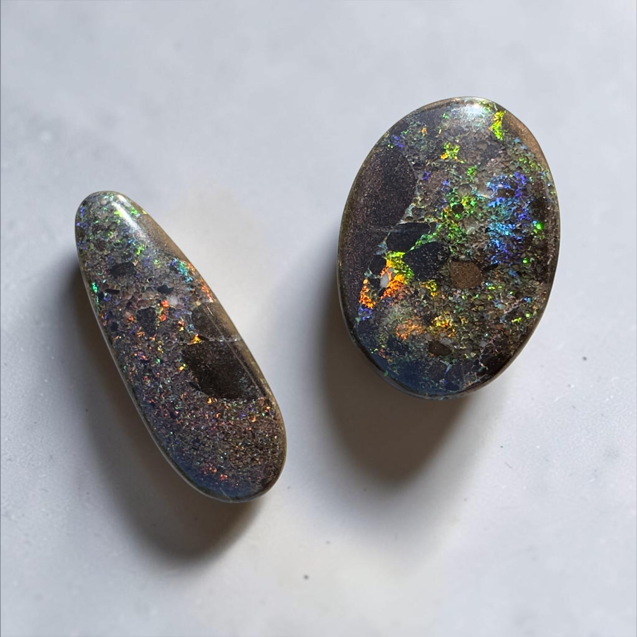 14ct Parcel Andamooka Matrix Opal | Solid Australian Opal | Hand-Cut