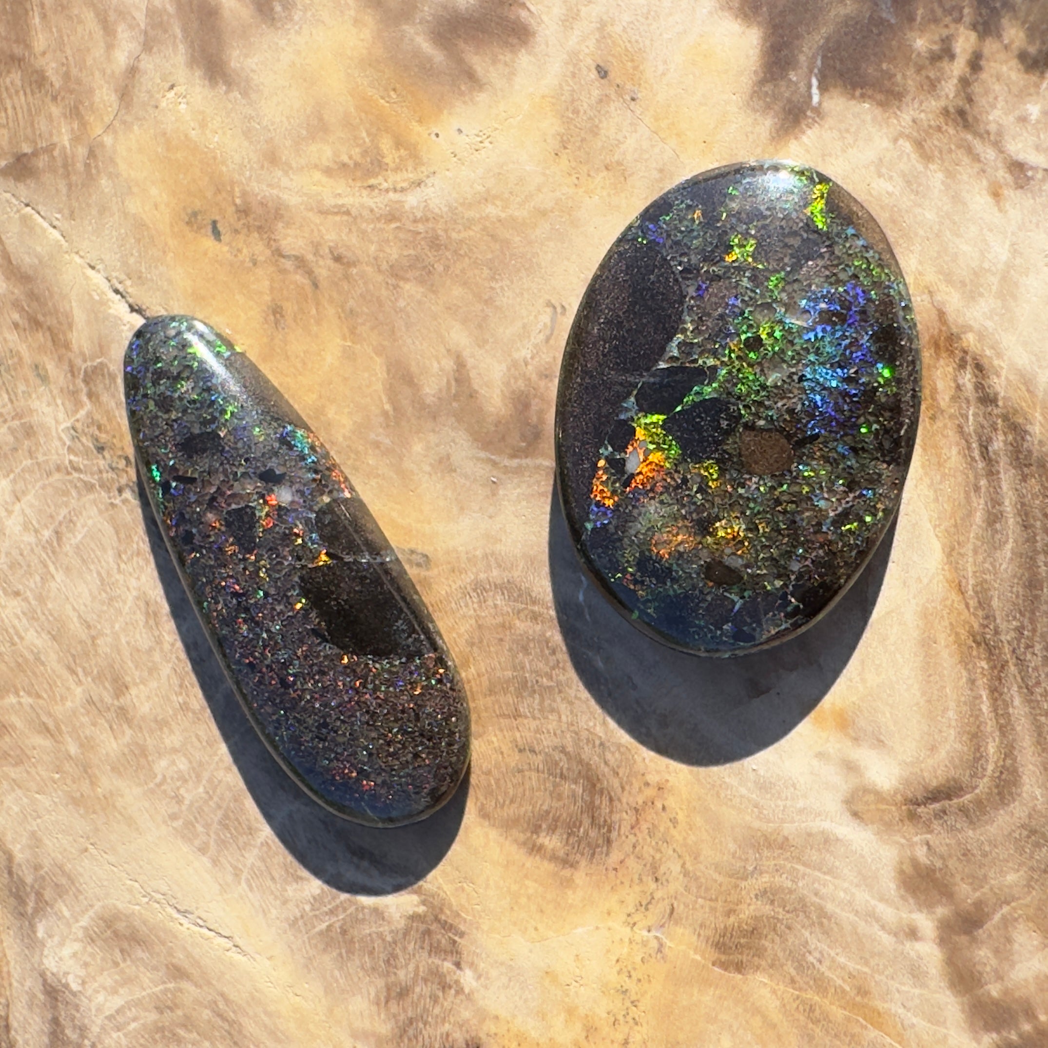 14ct Parcel Andamooka Matrix Opal | Solid Australian Opal | Hand-Cut