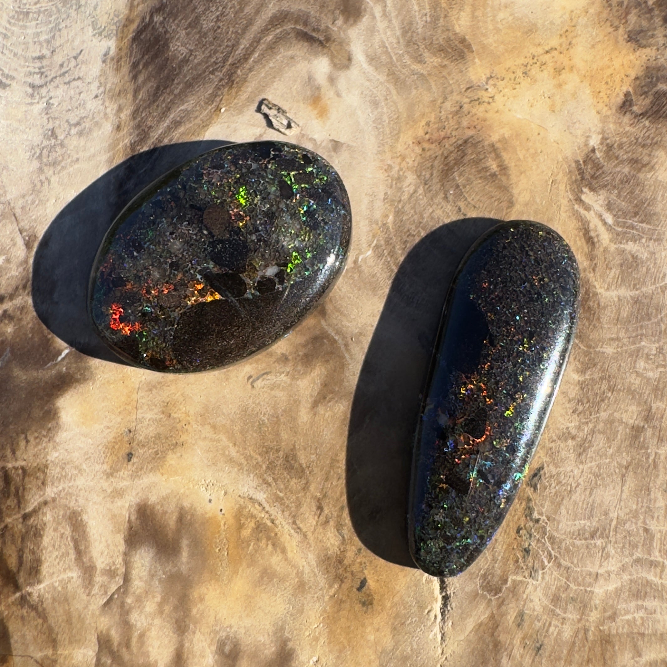 14ct Parcel Andamooka Matrix Opal | Solid Australian Opal | Hand-Cut