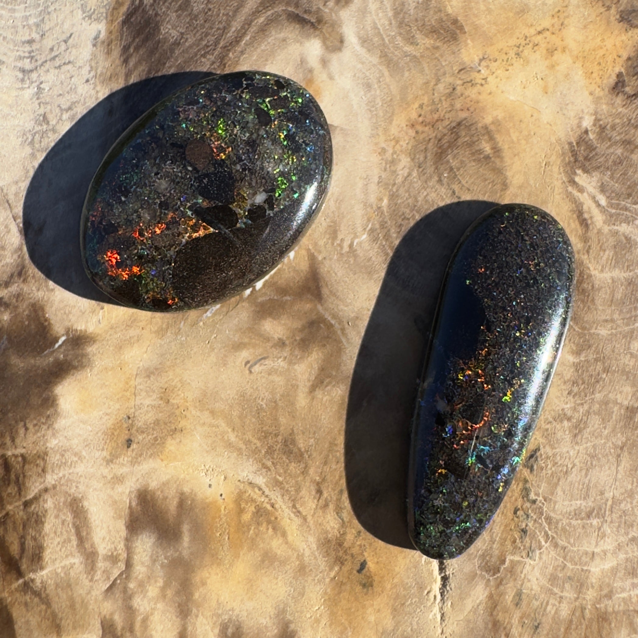 14ct Parcel Andamooka Matrix Opal | Solid Australian Opal | Hand-Cut