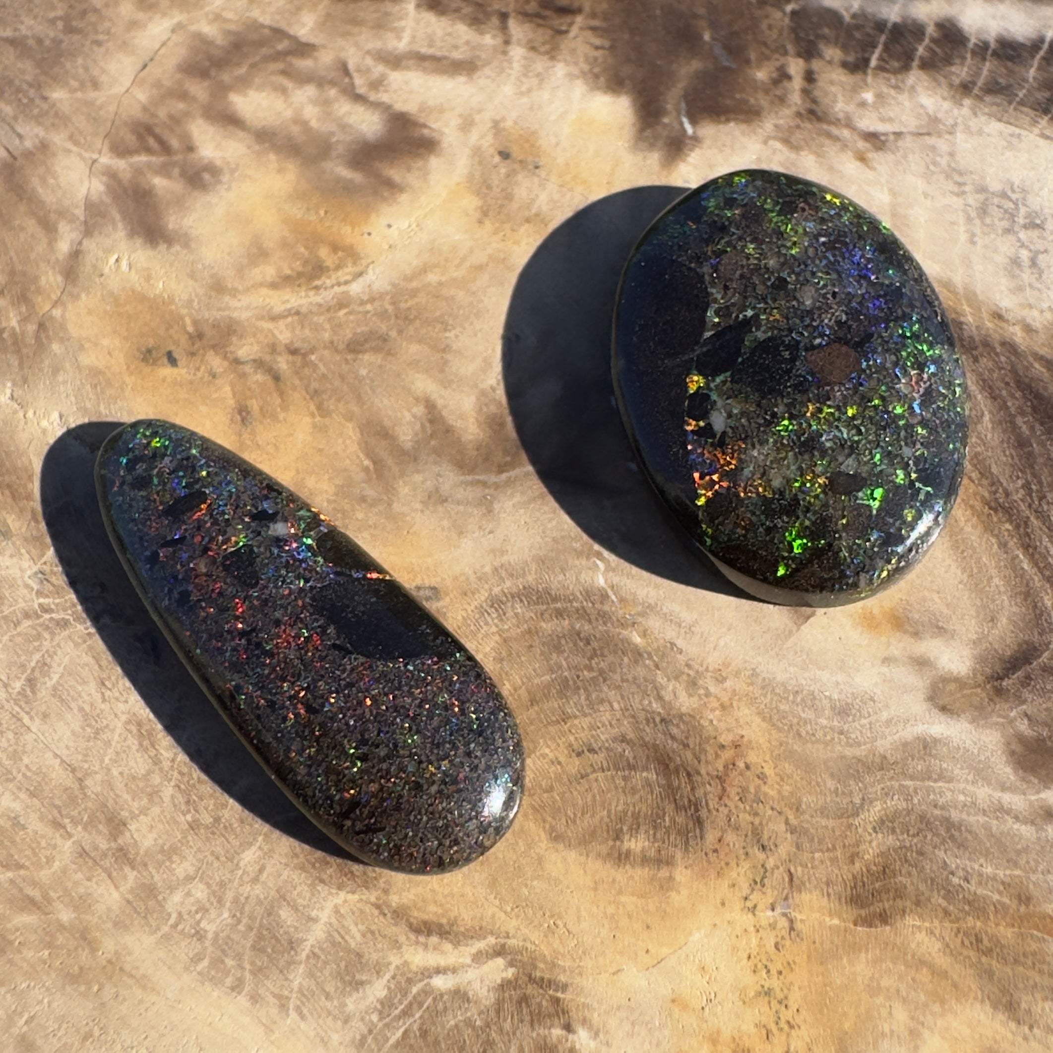 14ct Parcel Andamooka Matrix Opal | Solid Australian Opal | Hand-Cut