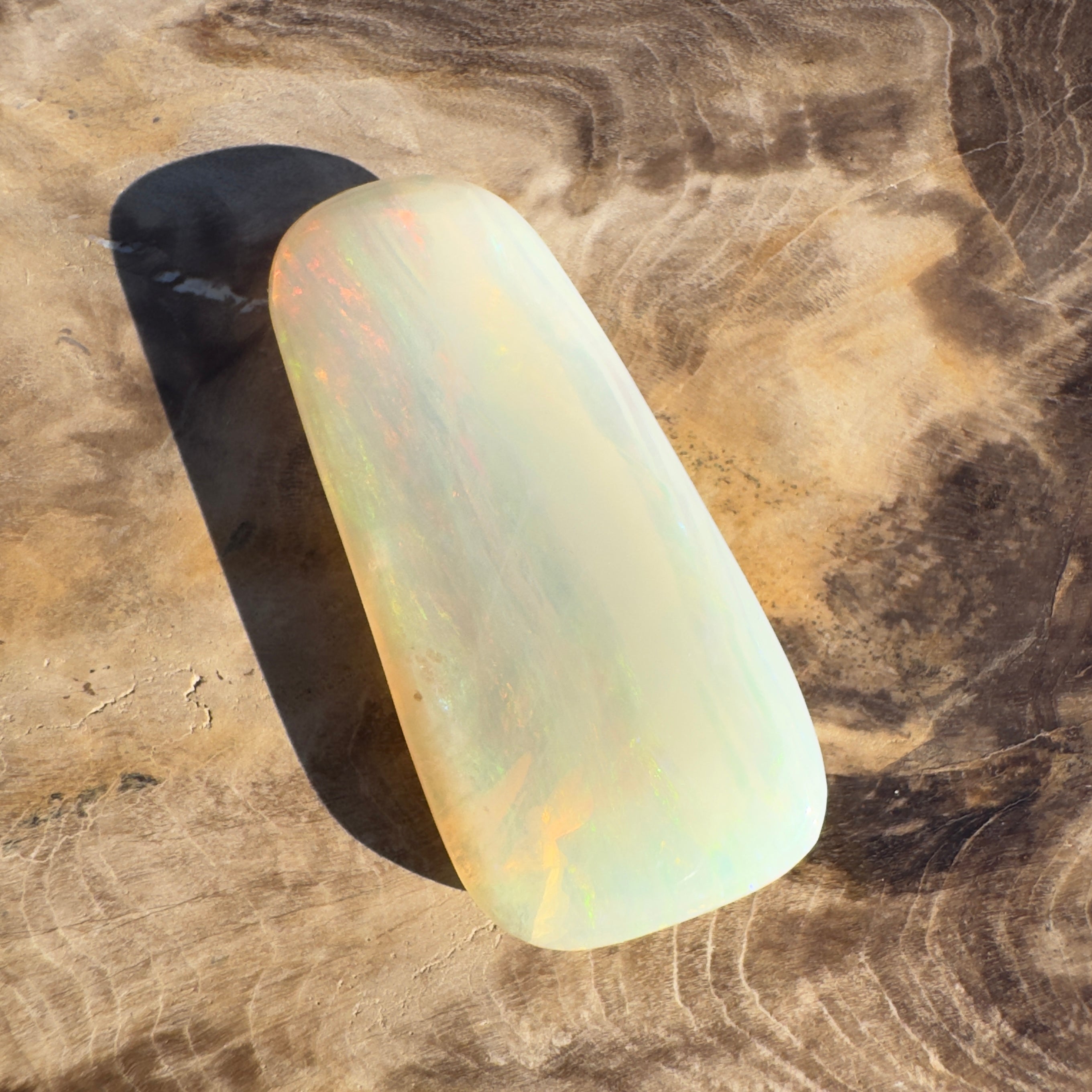 20.7ct Coober Pedy Opal | Solid Australian Opal | Hand-Cut
