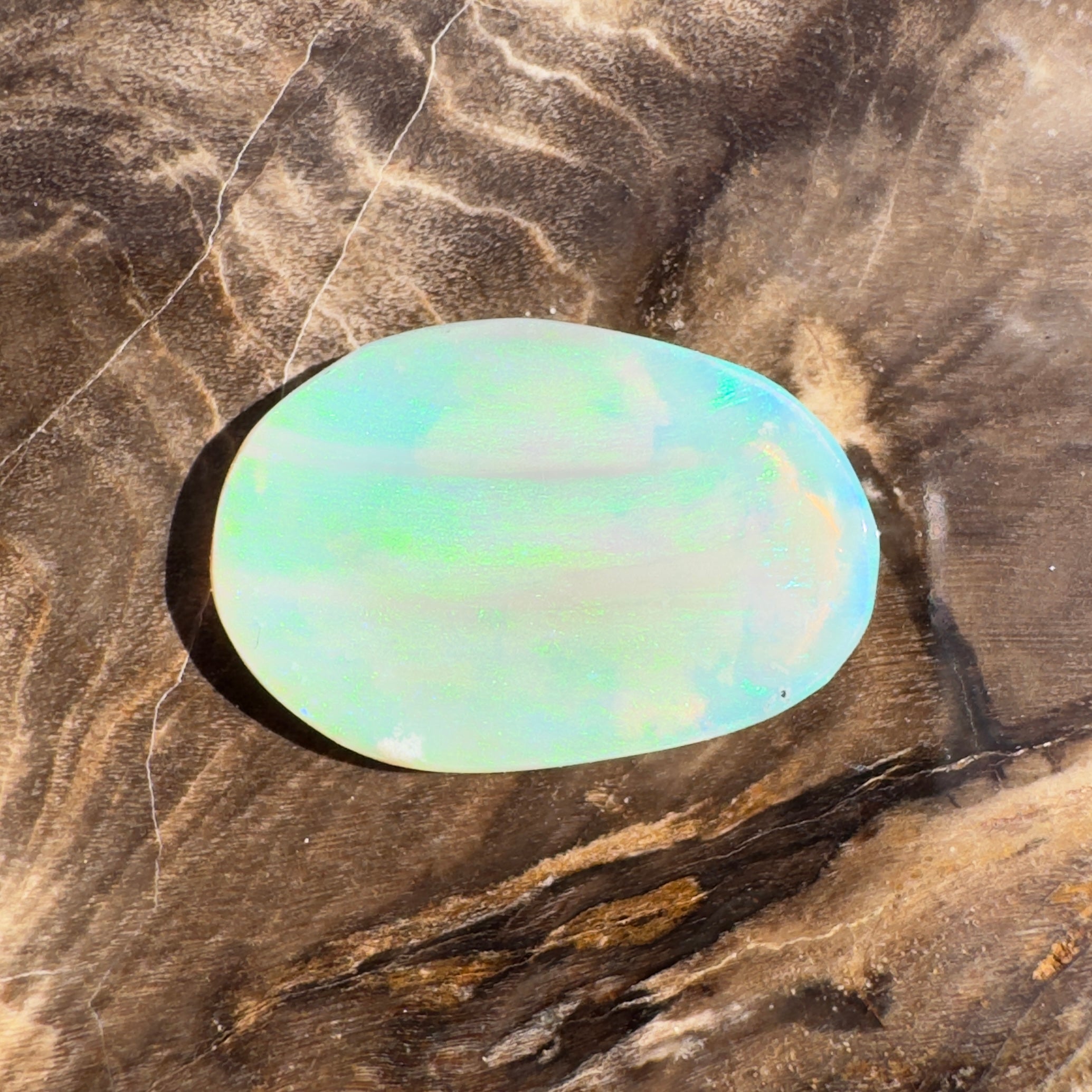 2.4ct Coober Pedy Opal | Solid Australian Opal | Hand-Cut