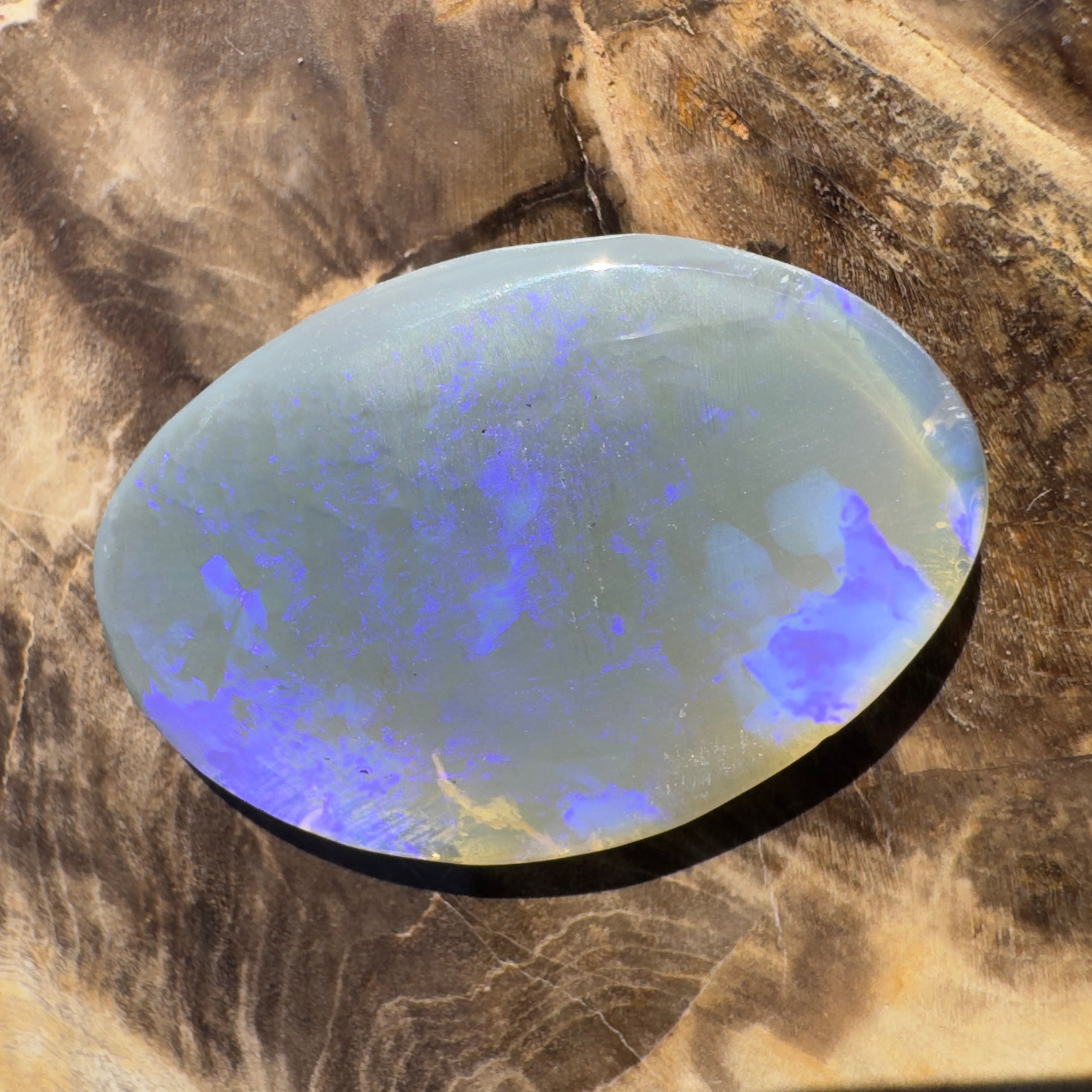 17ct Lightning Ridge Opal | Solid Australian Opal | Hand-Cut