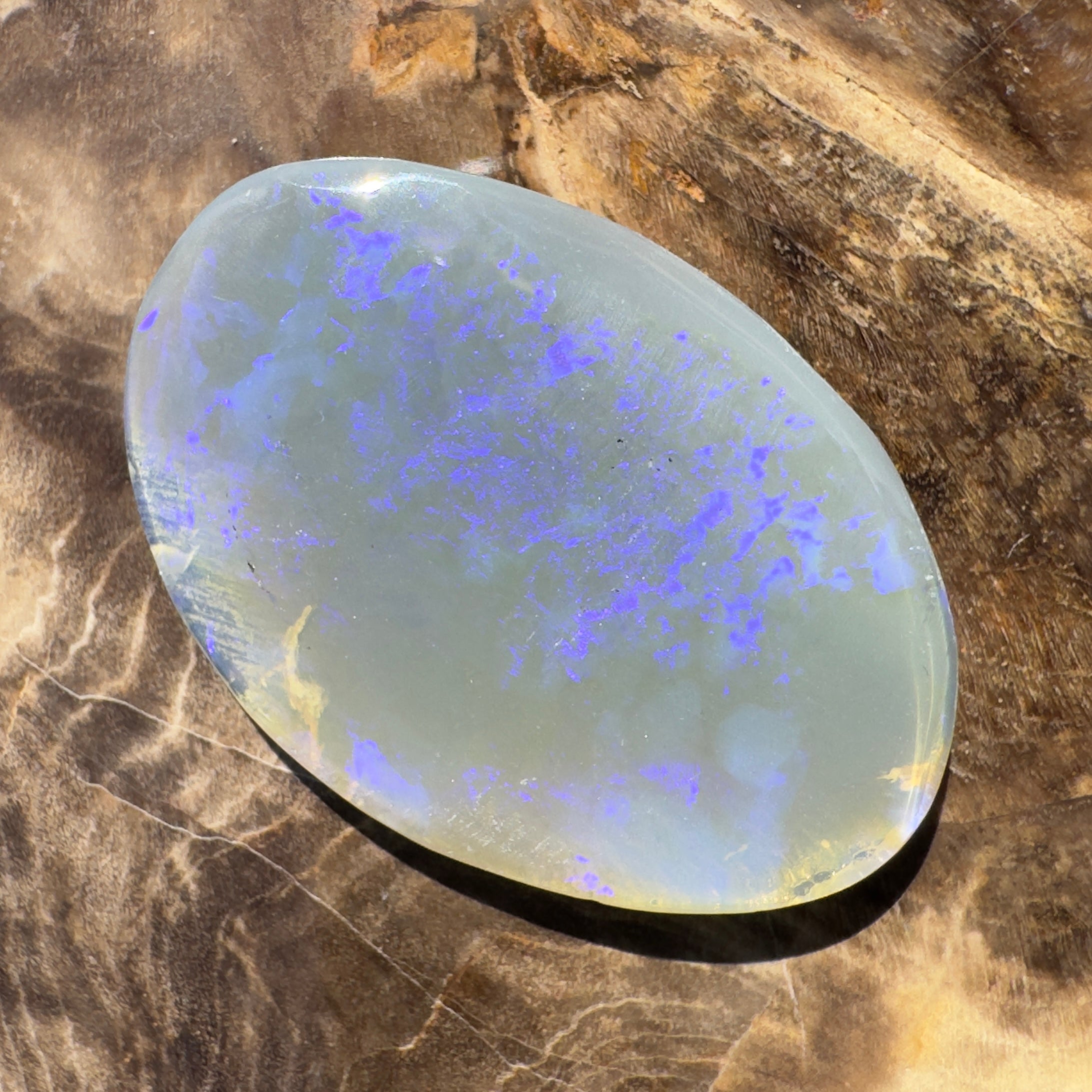 17ct Lightning Ridge Opal | Solid Australian Opal | Hand-Cut