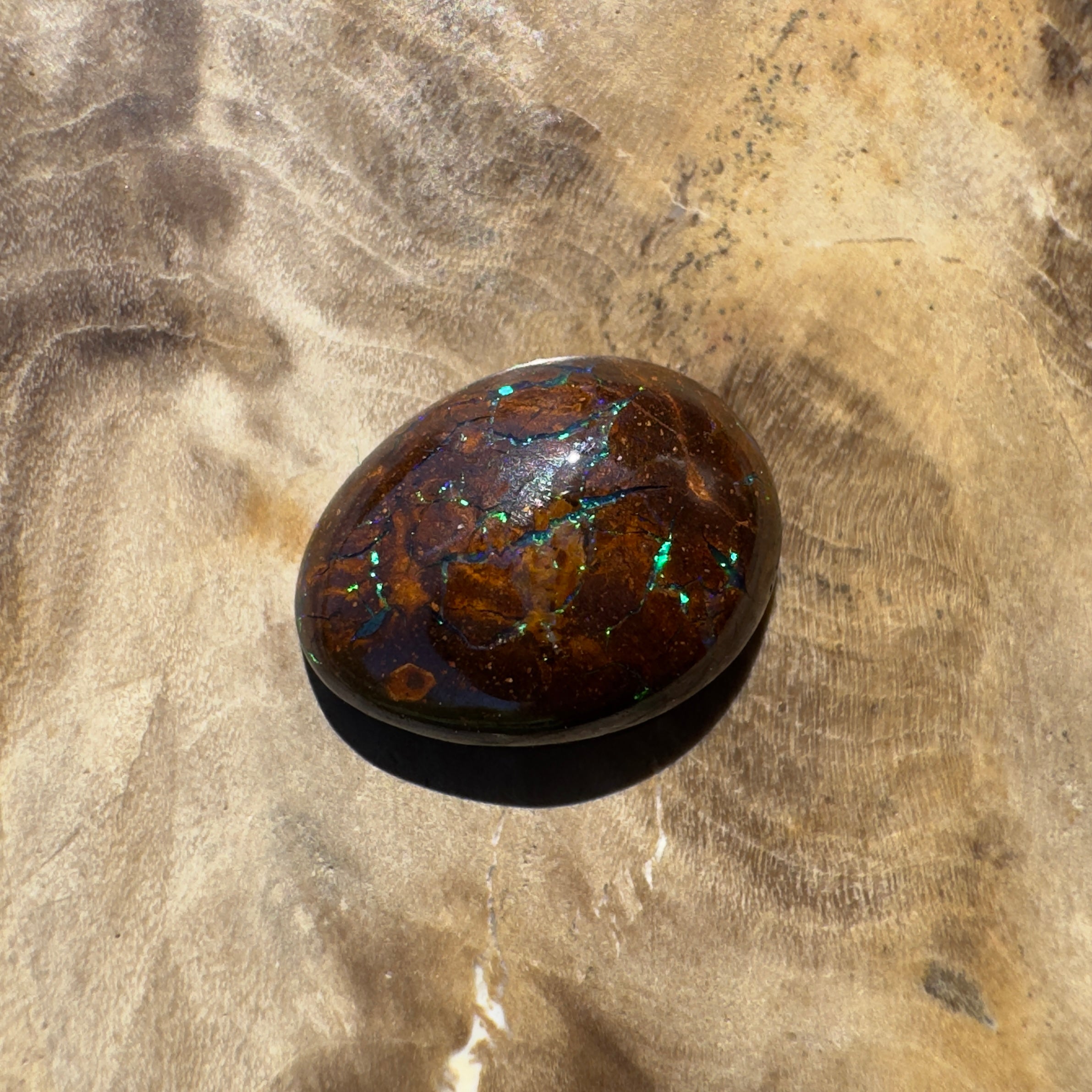 2.5ct Queensland Boulder Opal | Solid Australian Opal | Hand-Cut