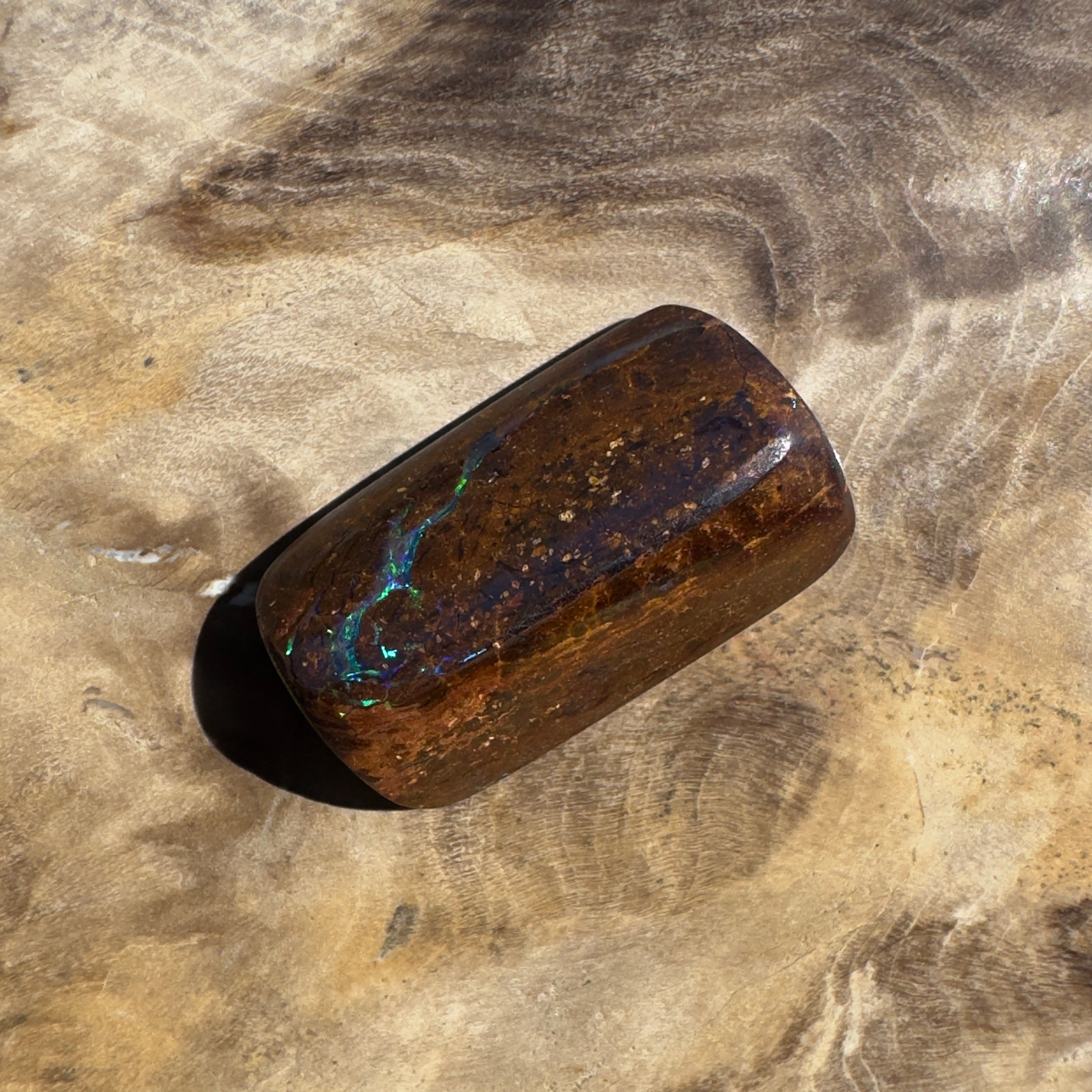 8ct Queensland Boulder Opal | Solid Australian Opal | Hand-Cut